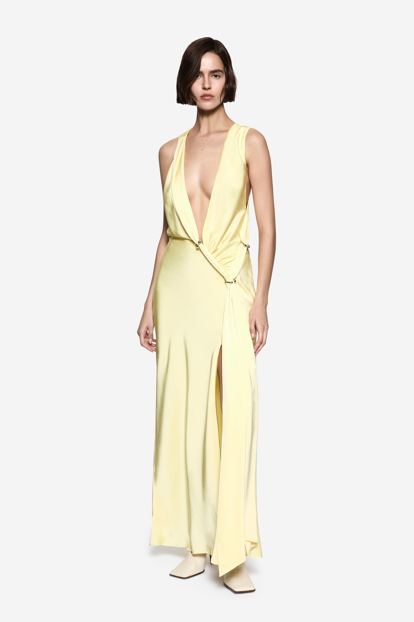 THE HARLOW SATIN DRESS