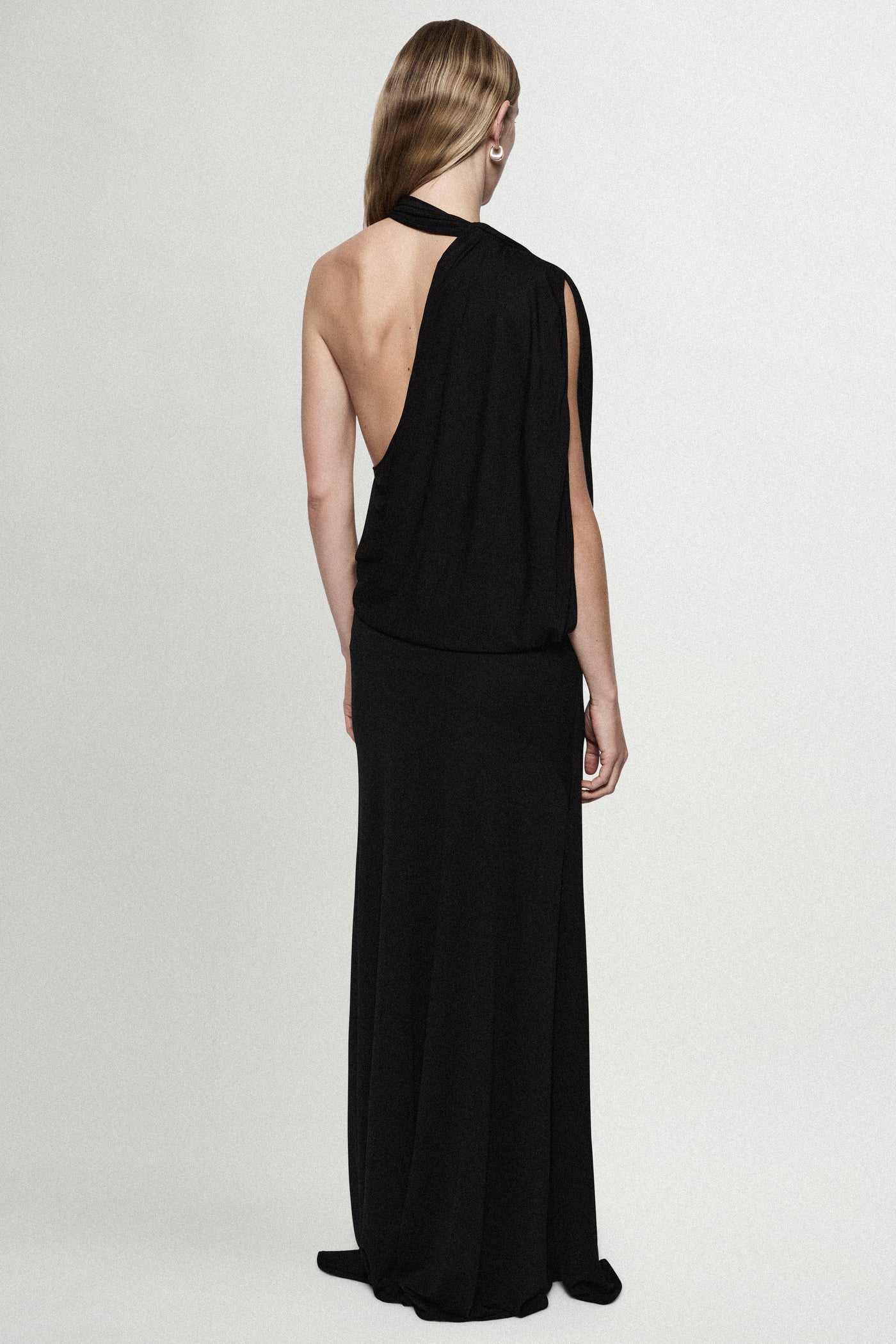 JERSEY COWL GOWN