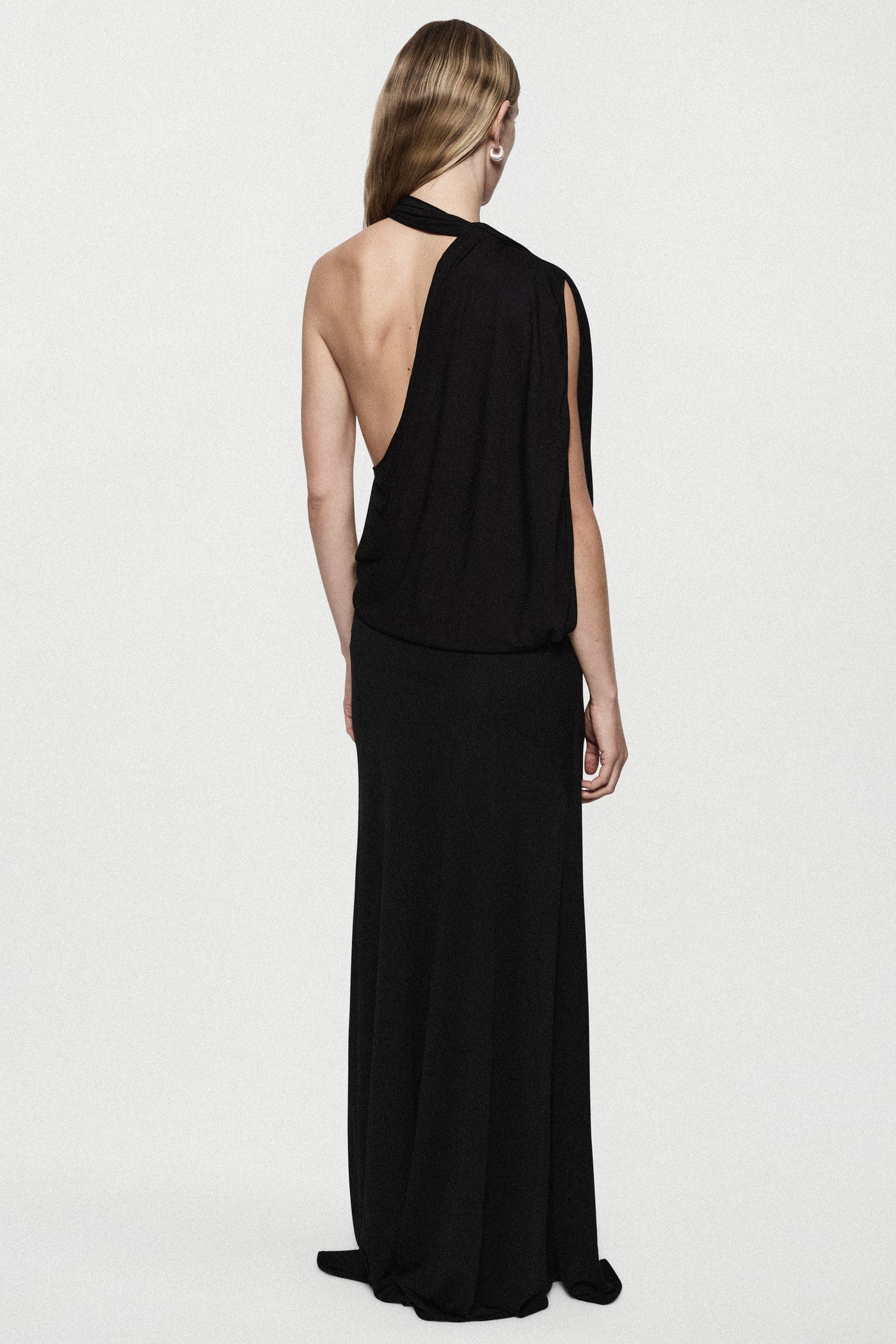 JERSEY COWL GOWN