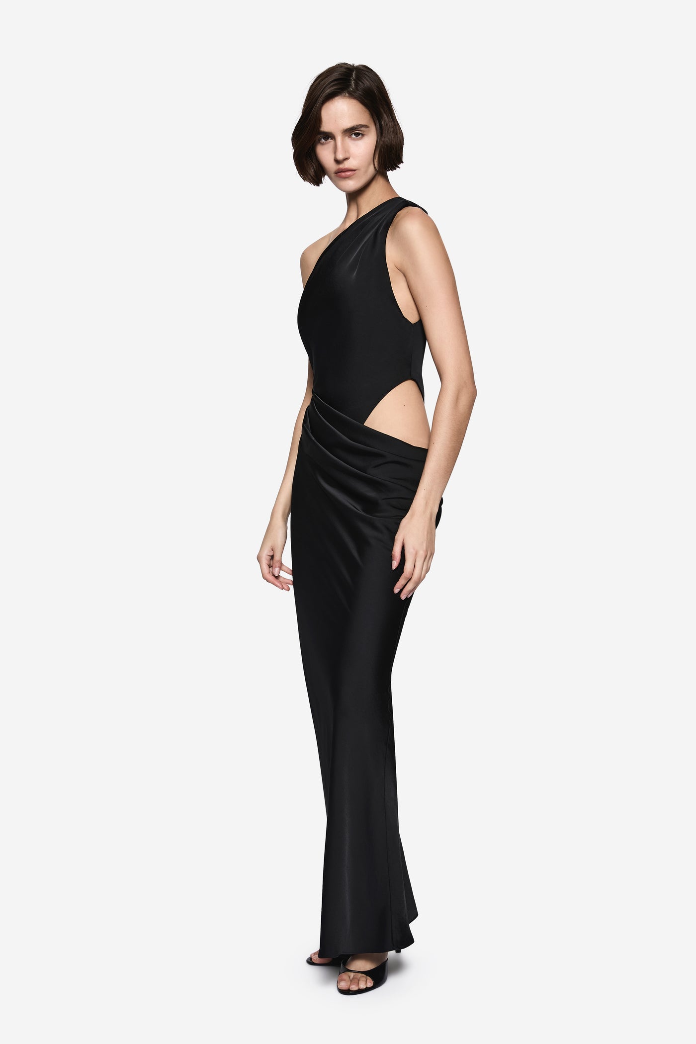 THE ISADORA SATIN DRESS