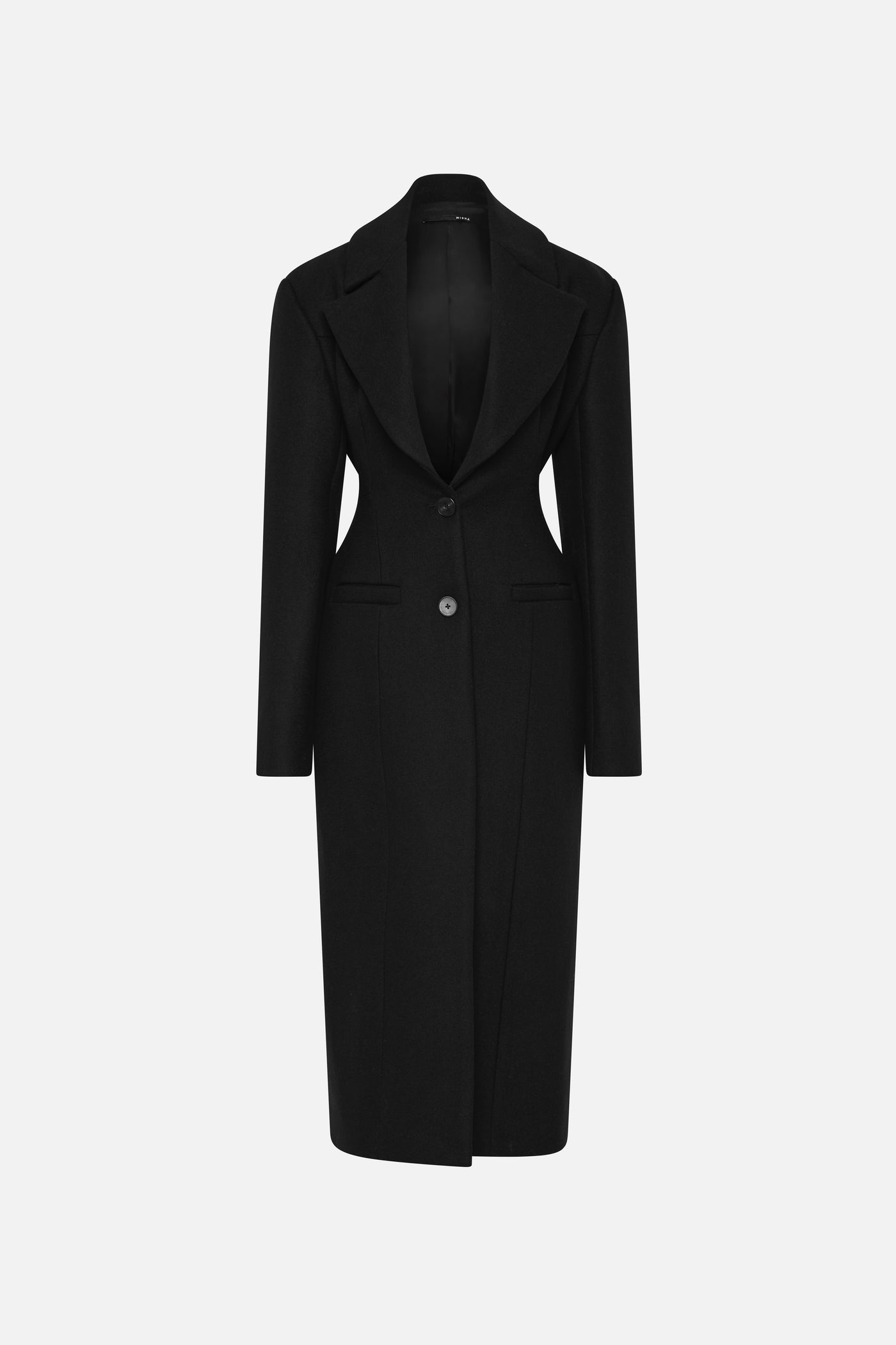 THE HOURGLASS TAILORED WOOL COAT