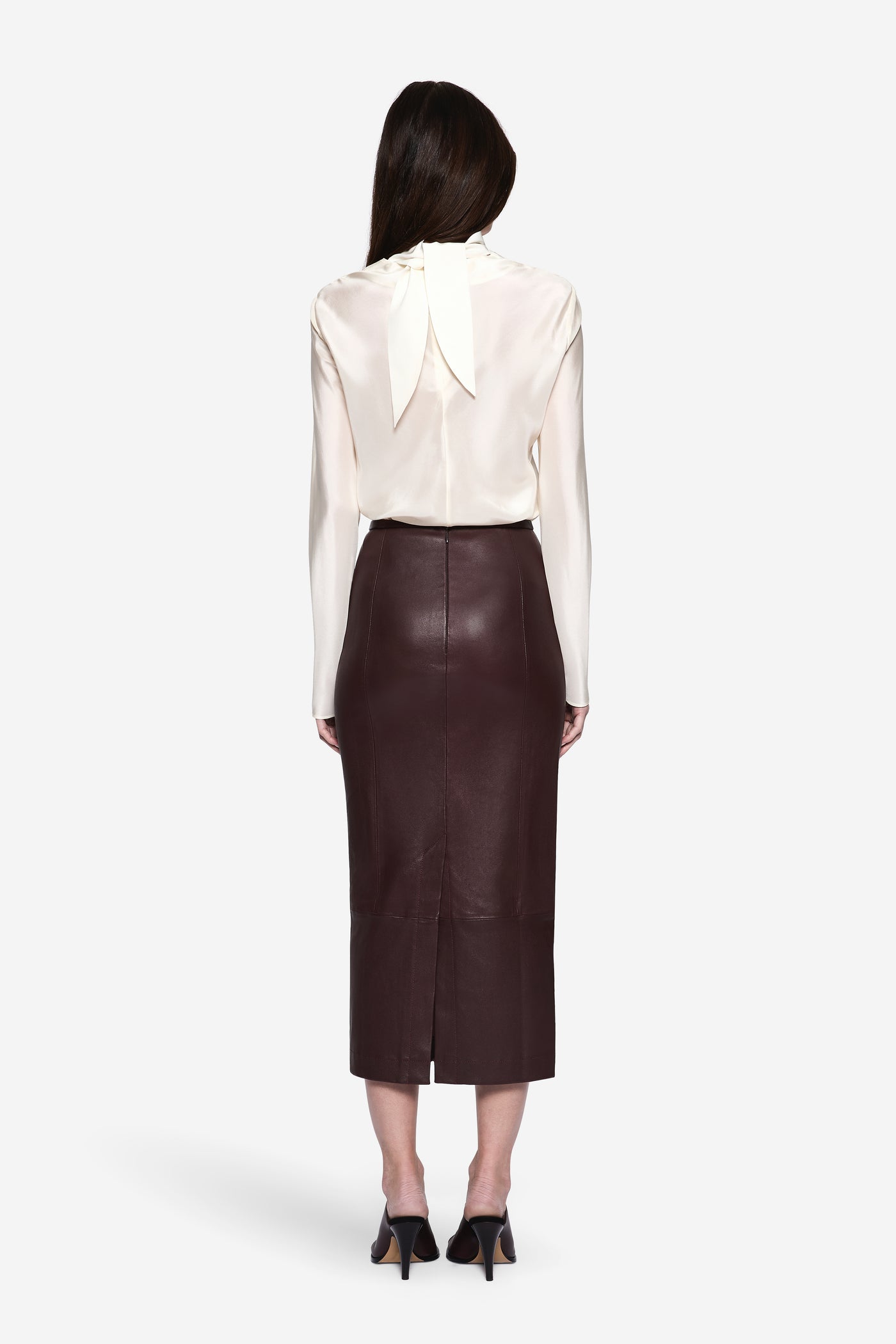 SHEER SILK BLOUSE