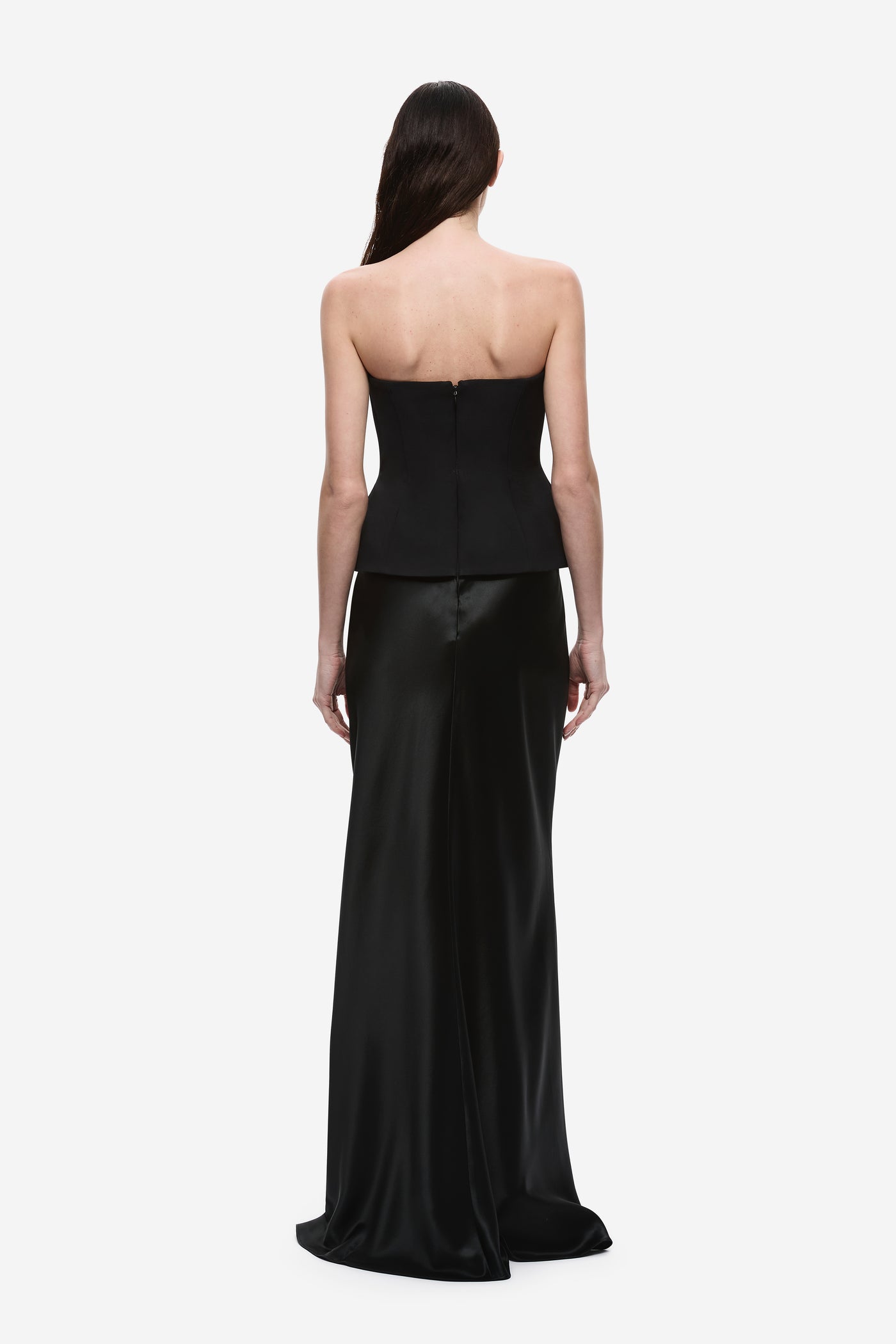 THE PADDED SATIN GOWN