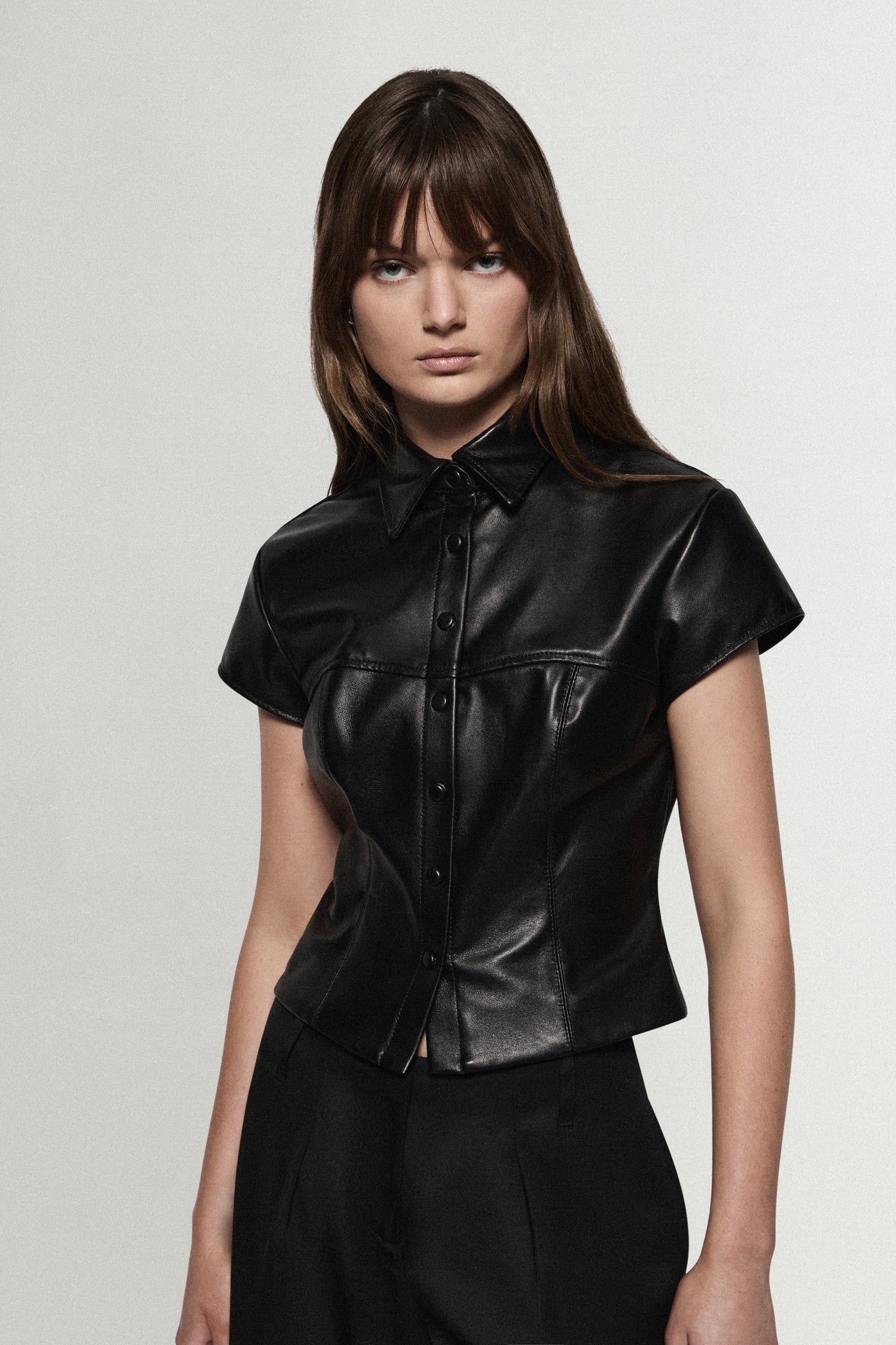 LEATHER SHIRT