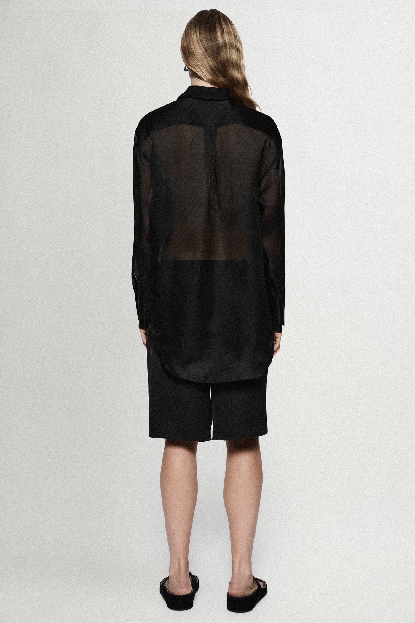 SILK ORGANZA BLOUSE