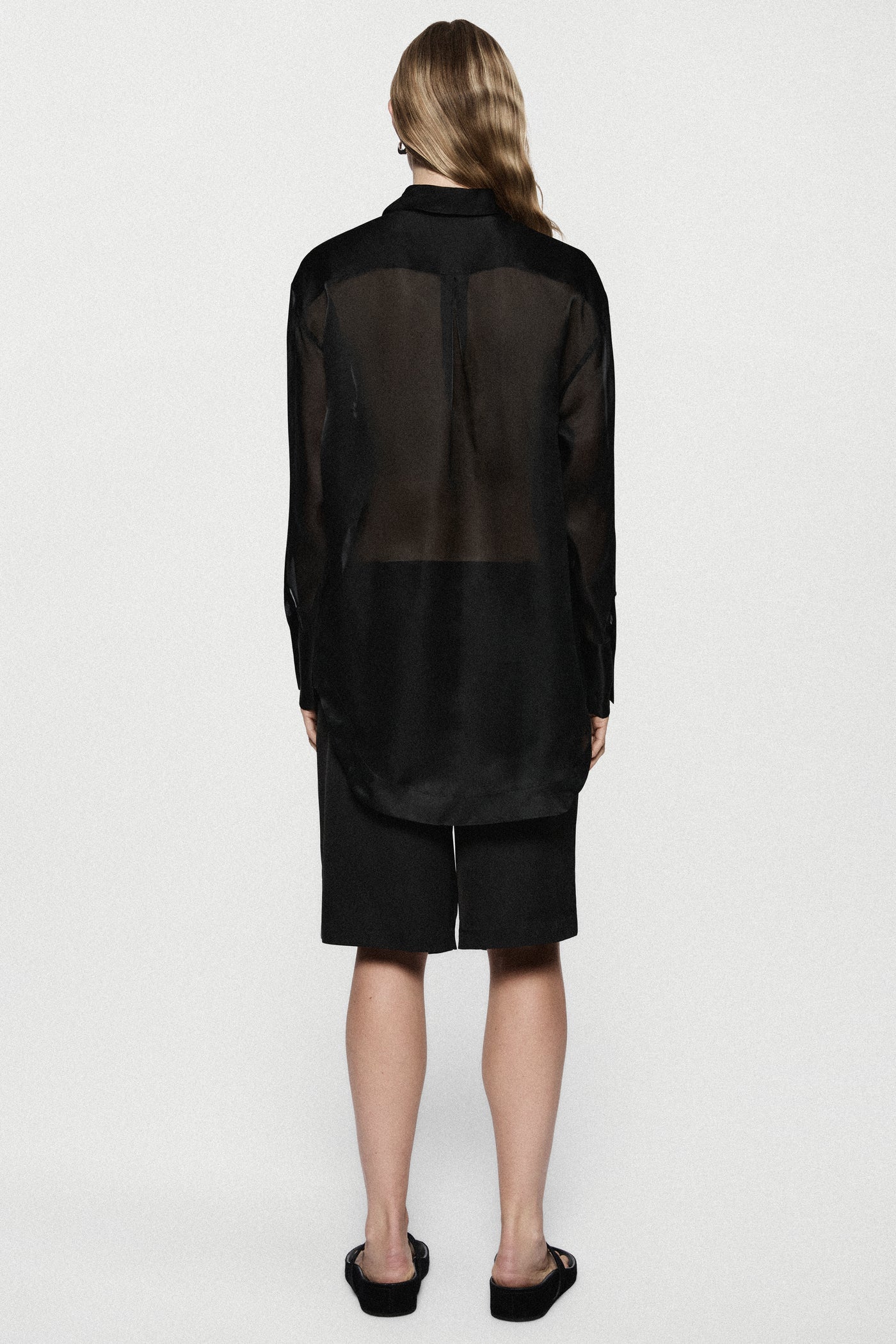 SILK ORGANZA BLOUSE