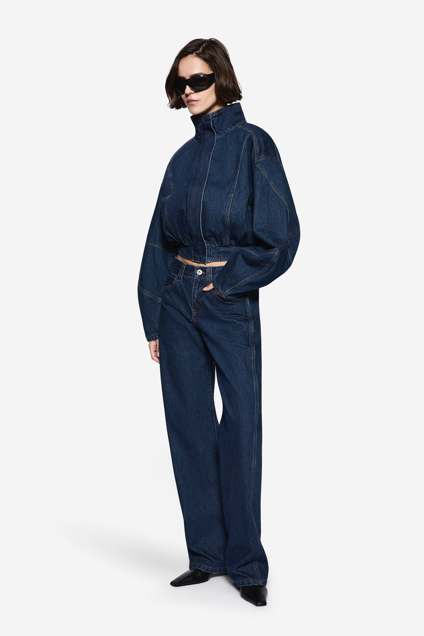 ITALIAN YARN DENIM JACKET