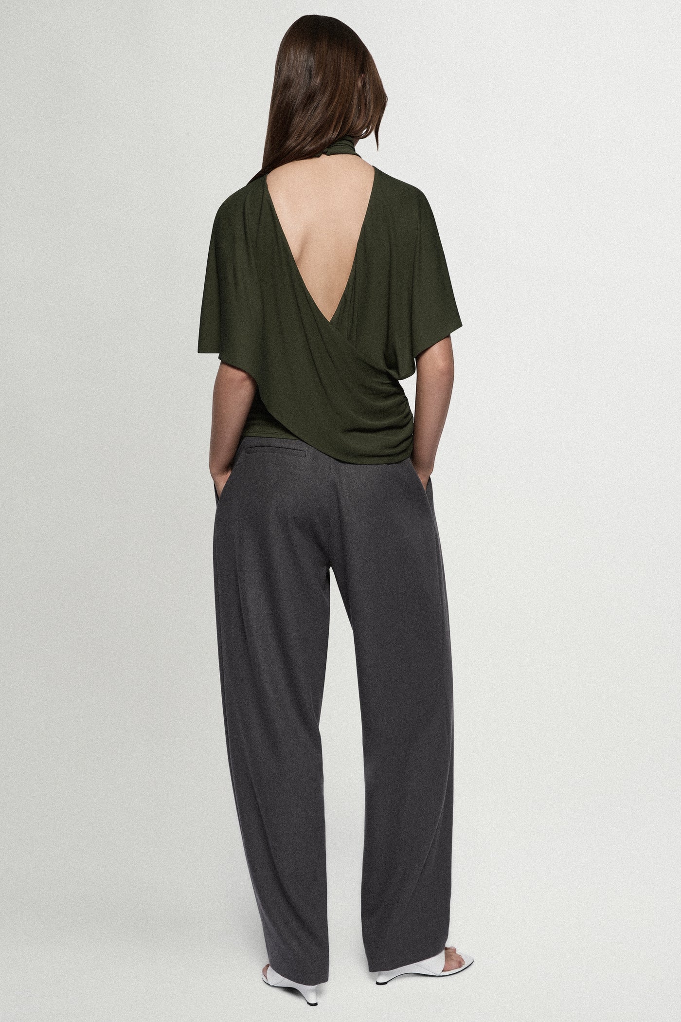 CAPE JERSEY TOP