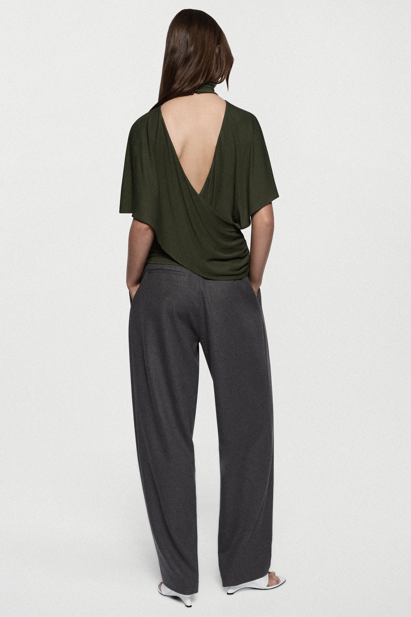 CAPE JERSEY TOP