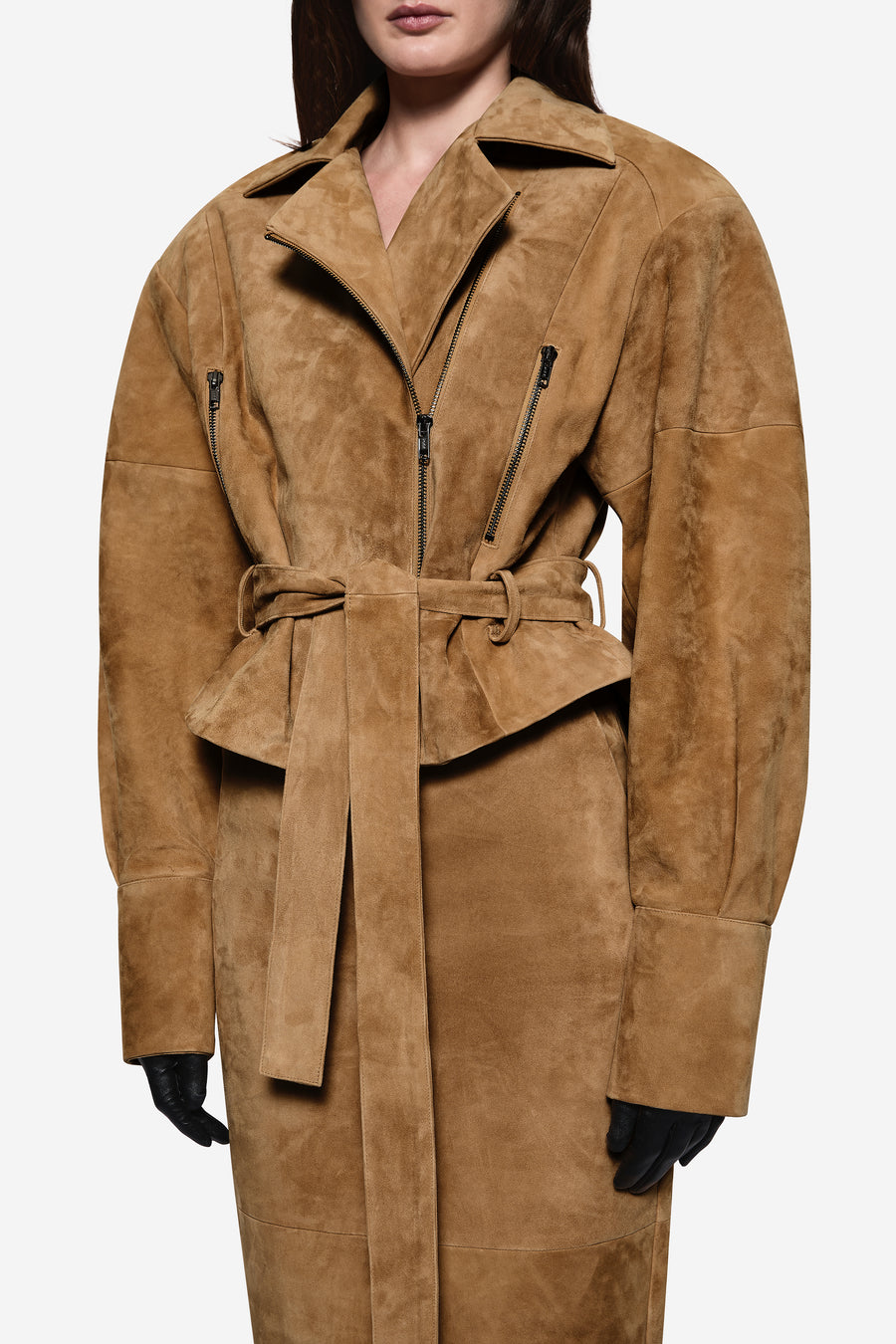 SUEDE LEATHER JACKET