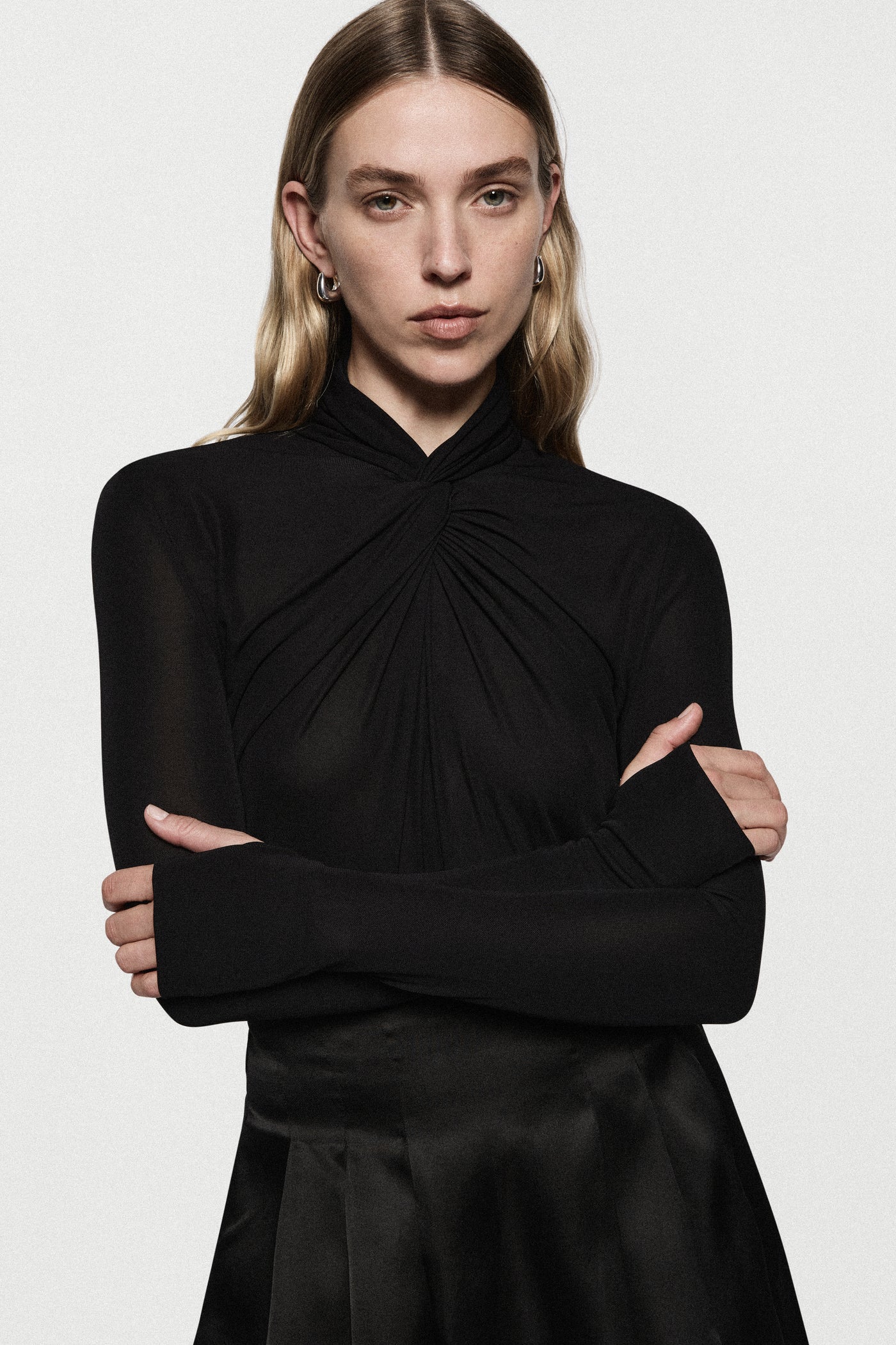 TWIST JERSEY TOP