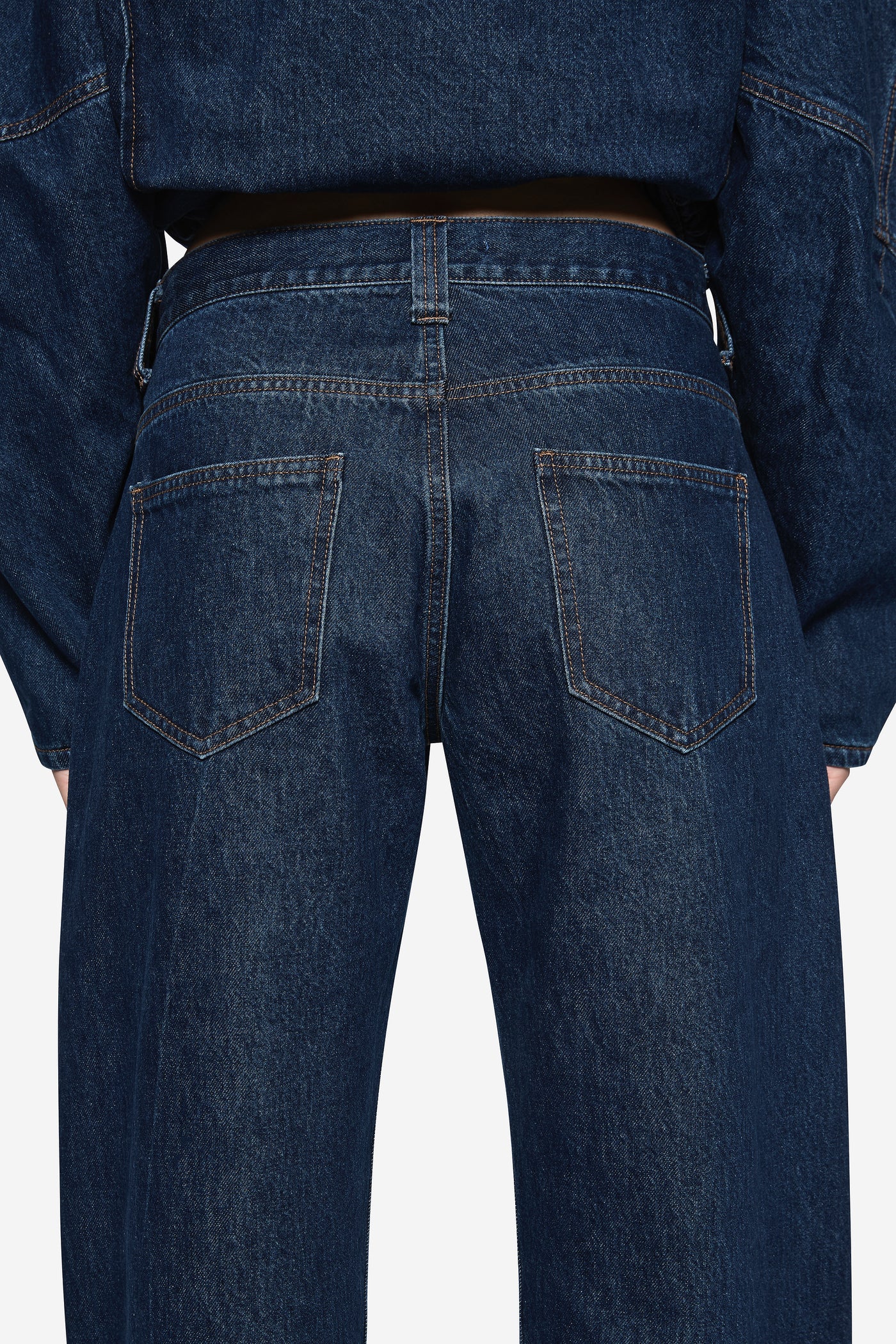 ITALIAN YARN DELI BOW LEG JEAN