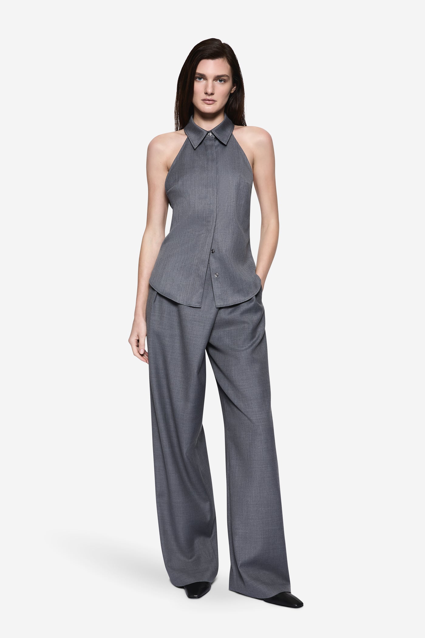 WRAP SUITING PANT