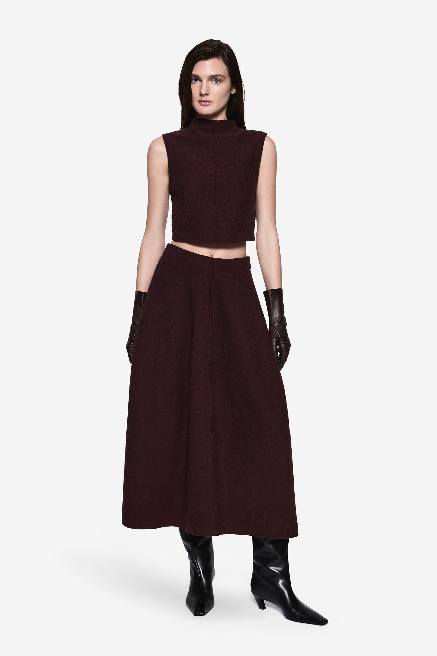 BOUCLE SKIRT