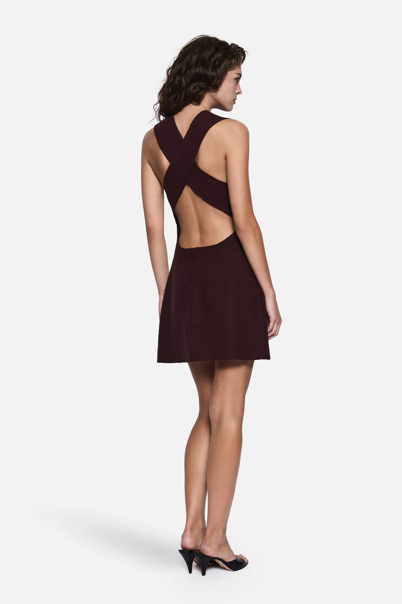 BOUCLE MINI DRESS