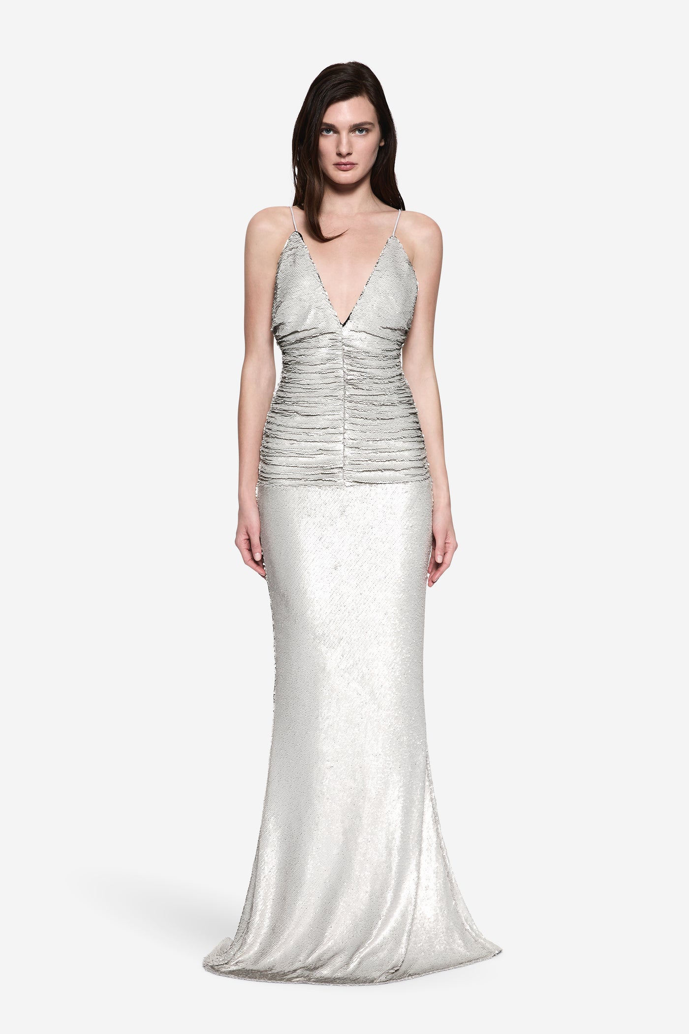 MAGNETITE SEQUIN DRESS