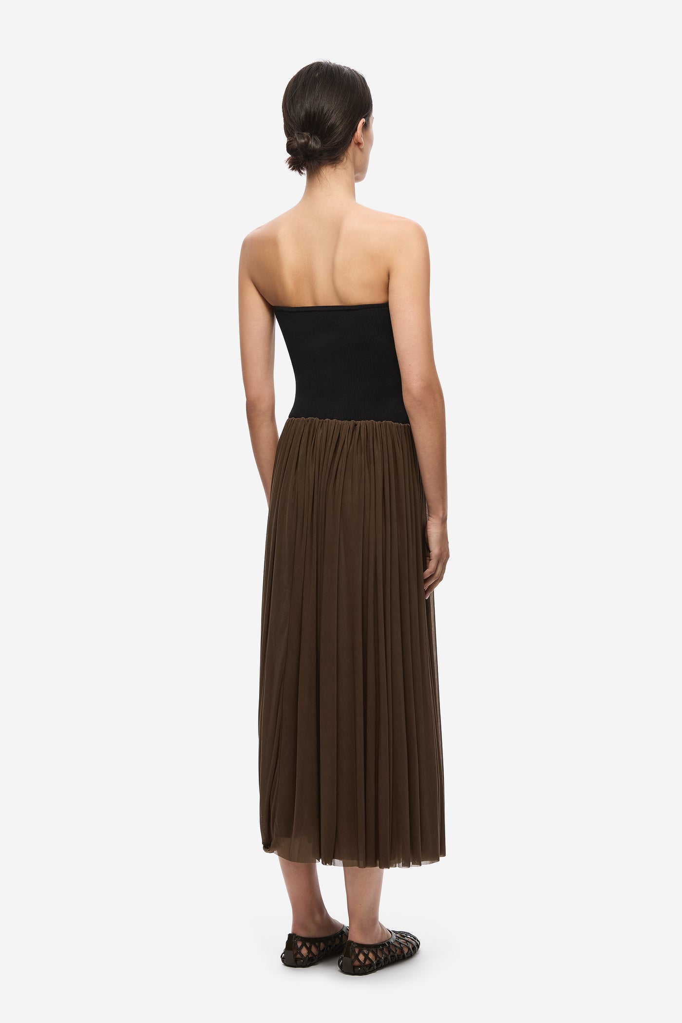 THE BREEZE GATHERED JERSEY SKIRT