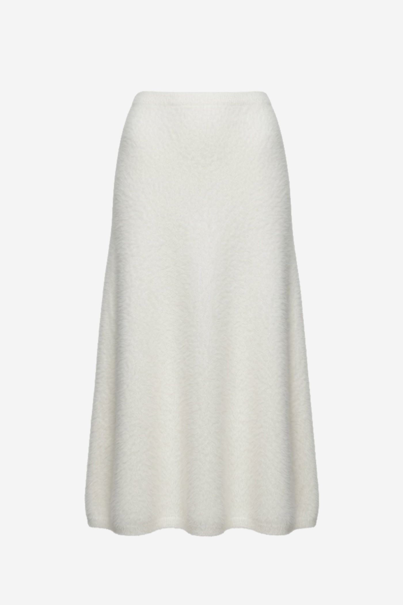 BRUSHED CASHMERE SKIRT