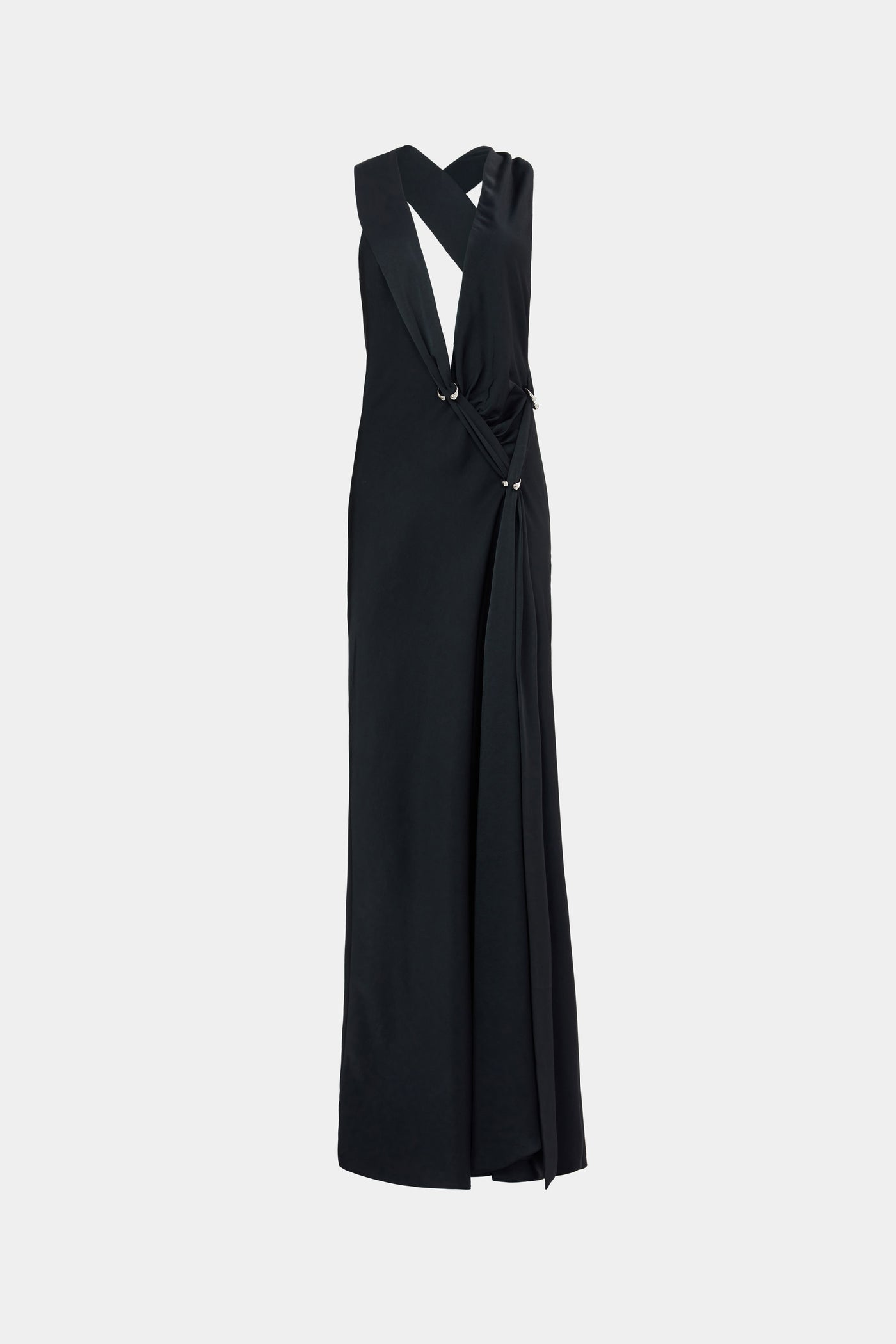 THE 'HARLOW' SATIN DRESS