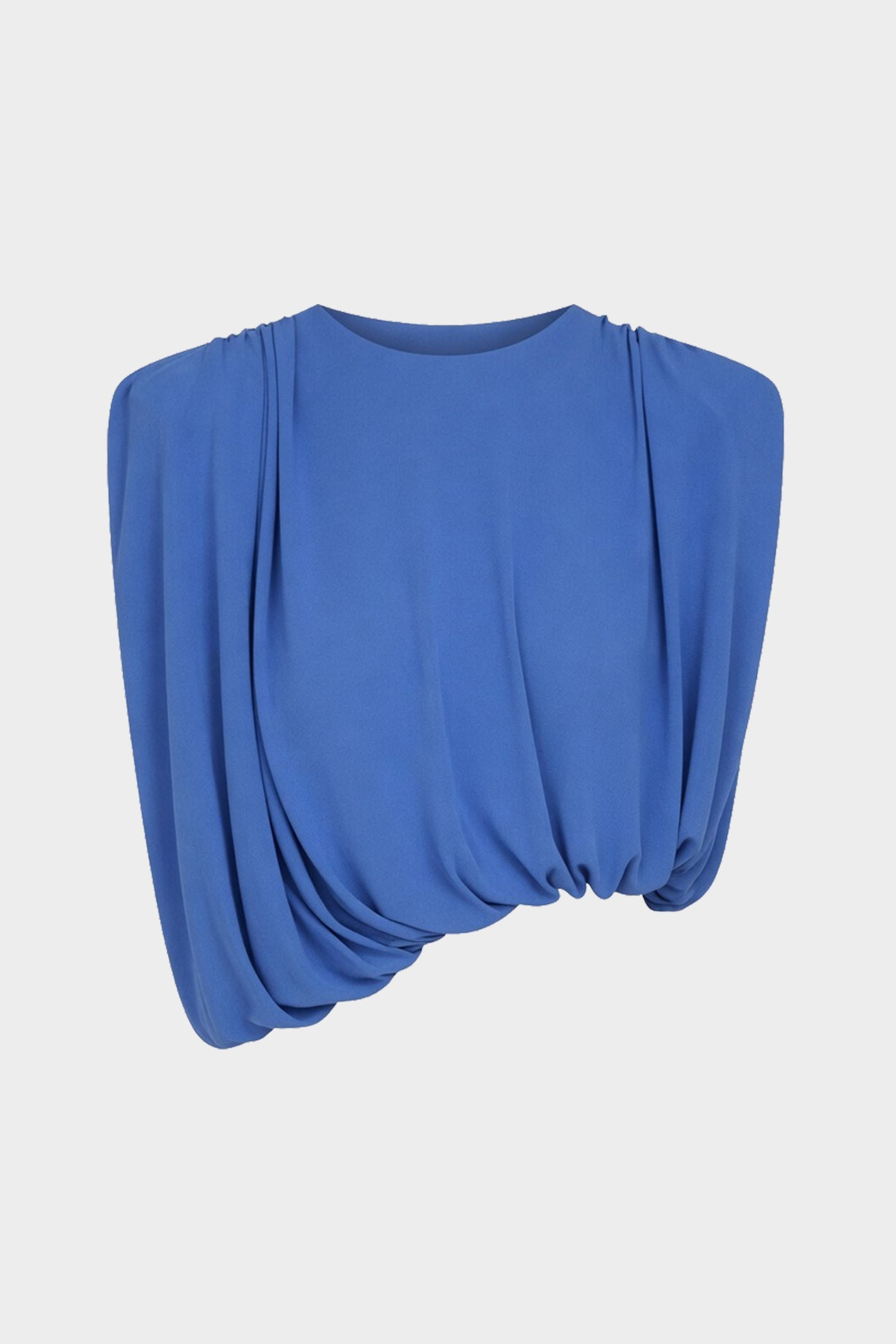 LIRIA JERSEY DRAPED TOP