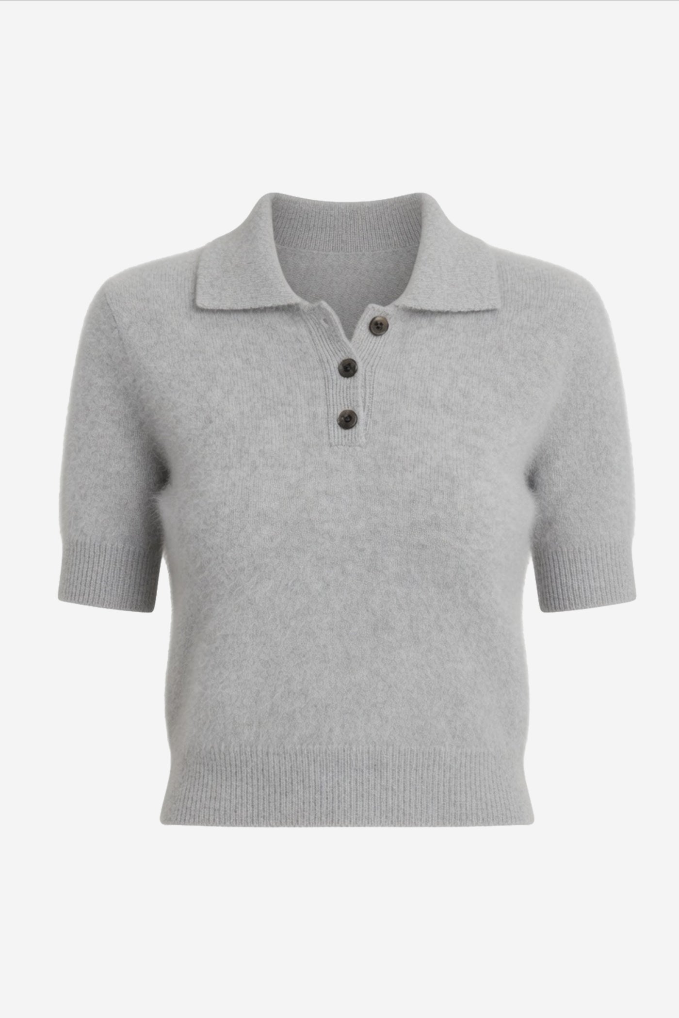 BRUSHED CASHMERE POLO