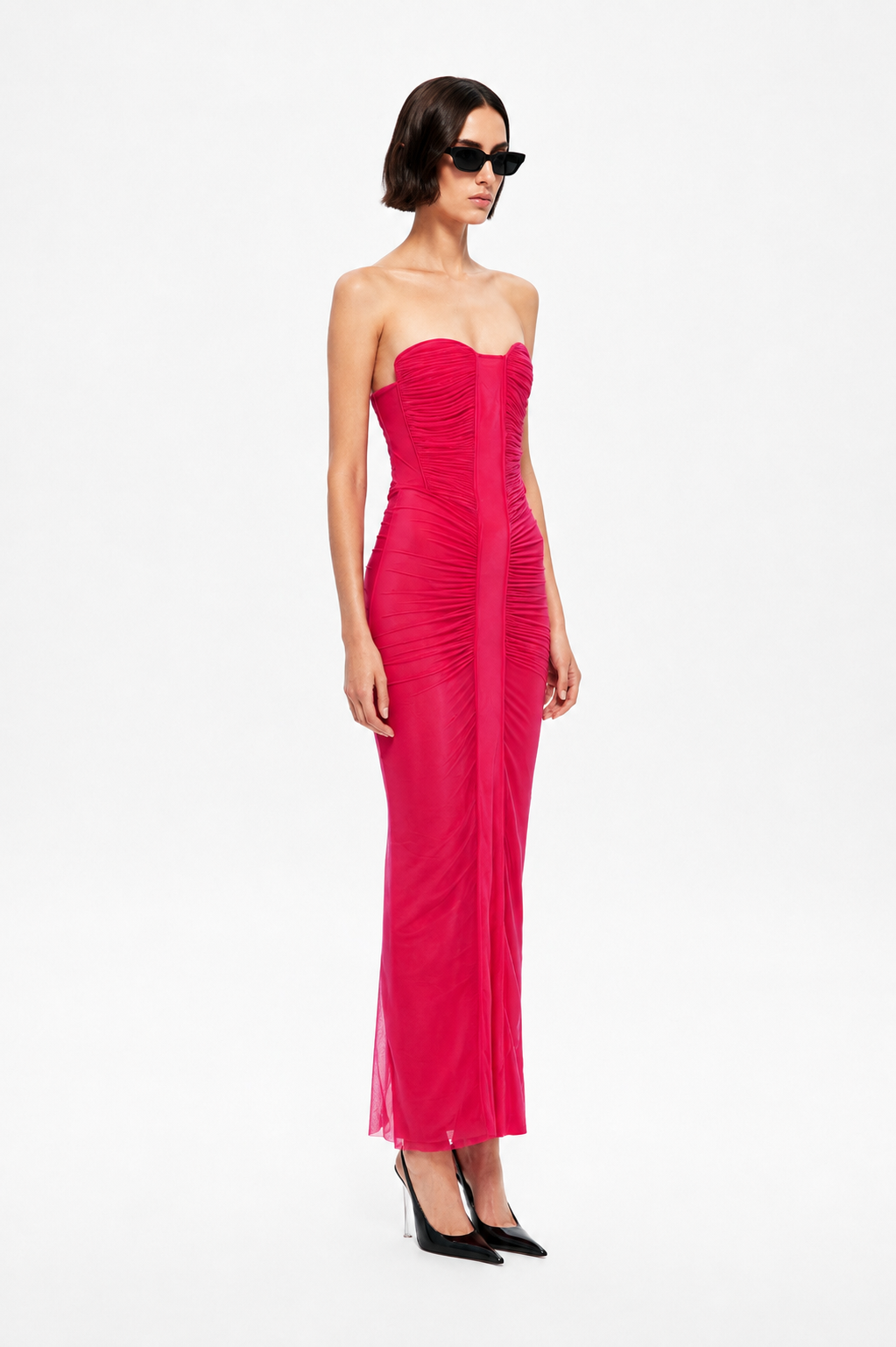 THE TOTEM STOCKING JERSEY MIDI DRESS