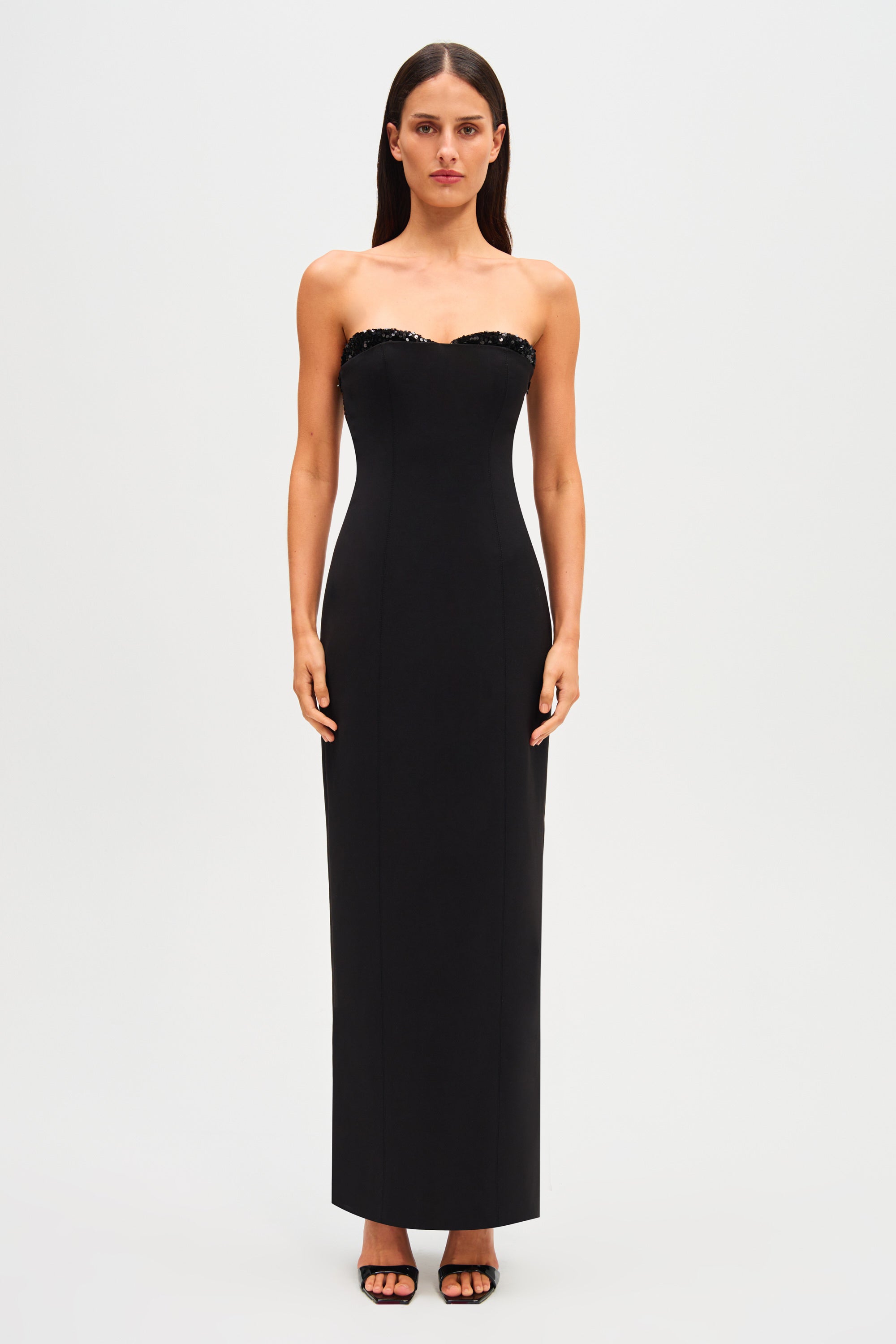 THE 'DAMARIS' DRESS-BLACK / XXS Misha