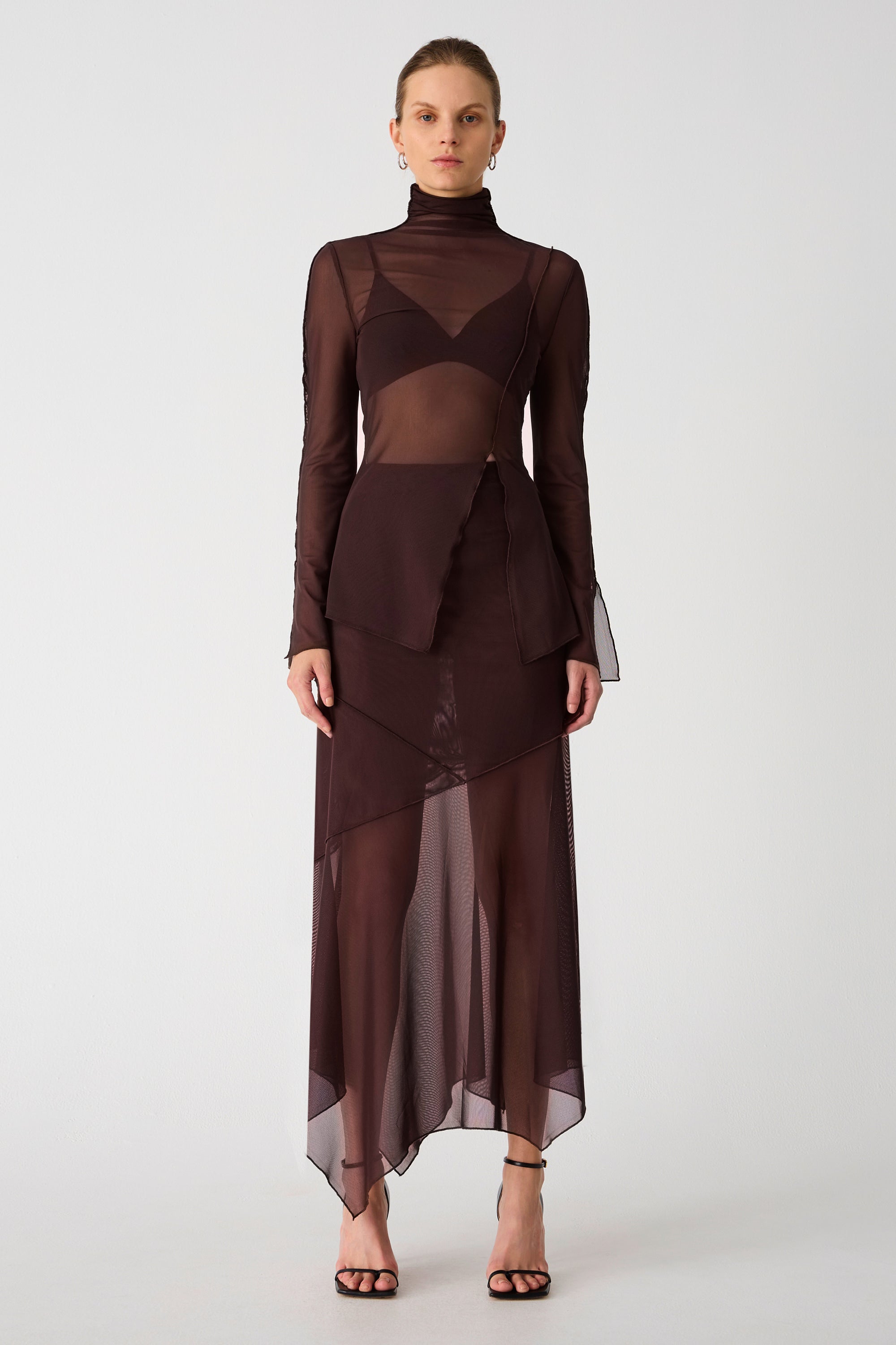 Mesh skirt and top hotsell