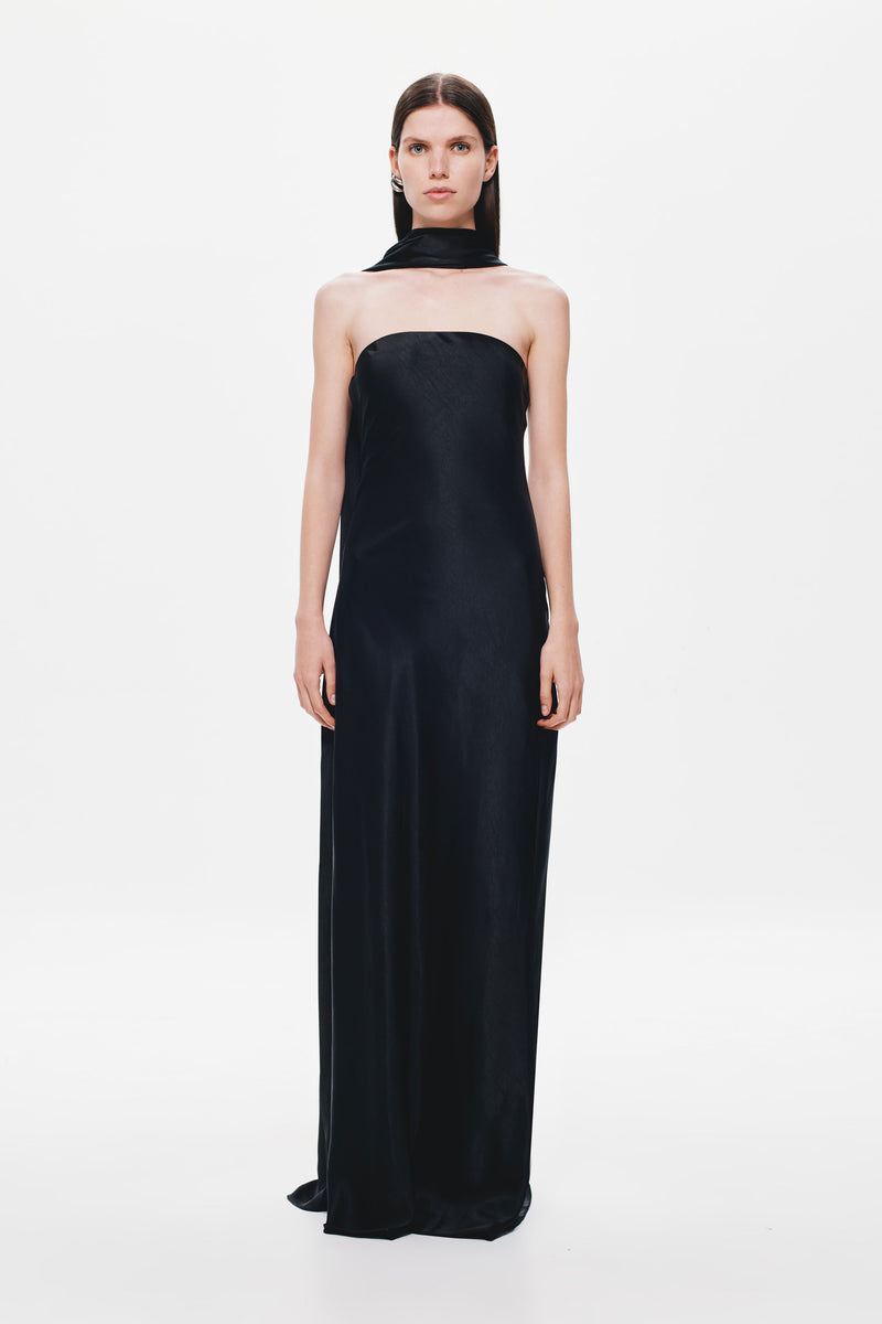 MISHA | THE Lilia Satin Dress | Designer Ready-To-Wear Clothing MISHA | THE Lilia Satin Dress | Designer Ready-To-Wear Clothing