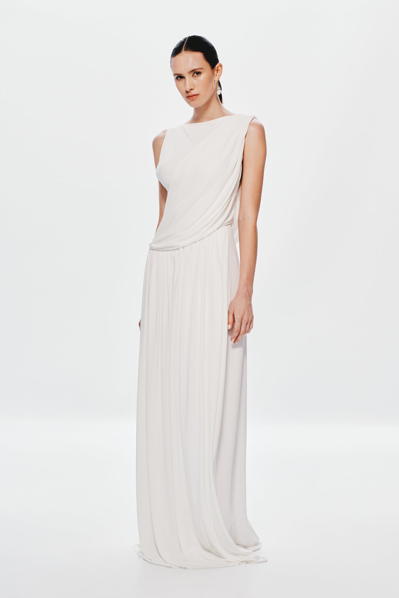 THE WATERFALL CUPRO DRESS