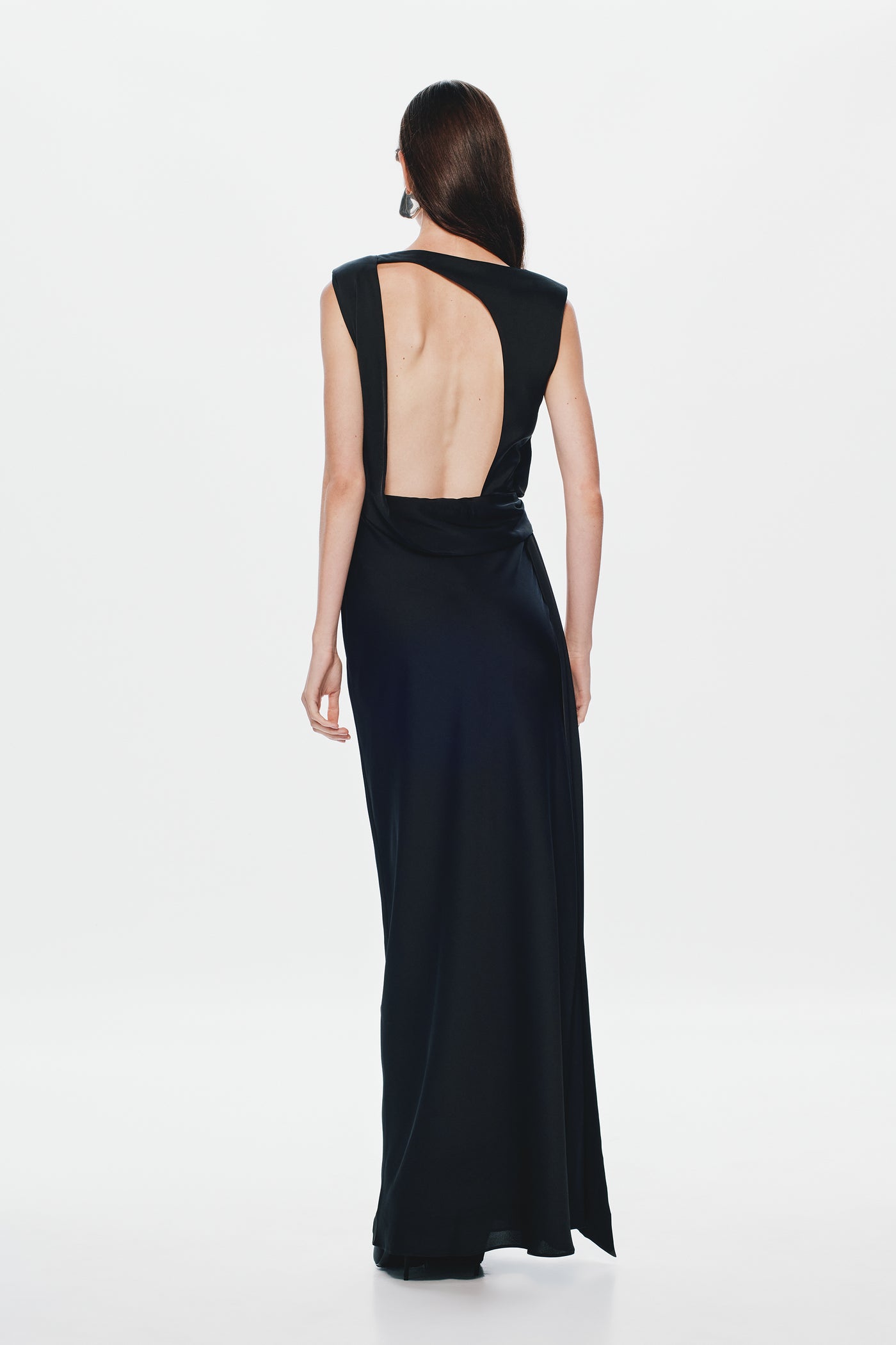 THE 'ROCKY' SATIN DRESS