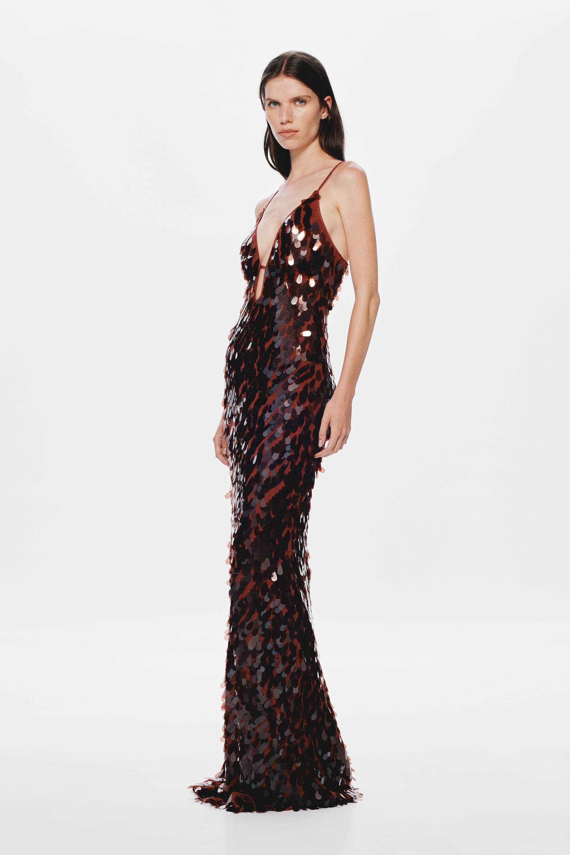 MISHA | The Sapphire Sequin Dress | Designer Ready-To-Wear Clothing MISHA | The Sapphire Sequin Dress | Designer Ready-To-Wear Clothing