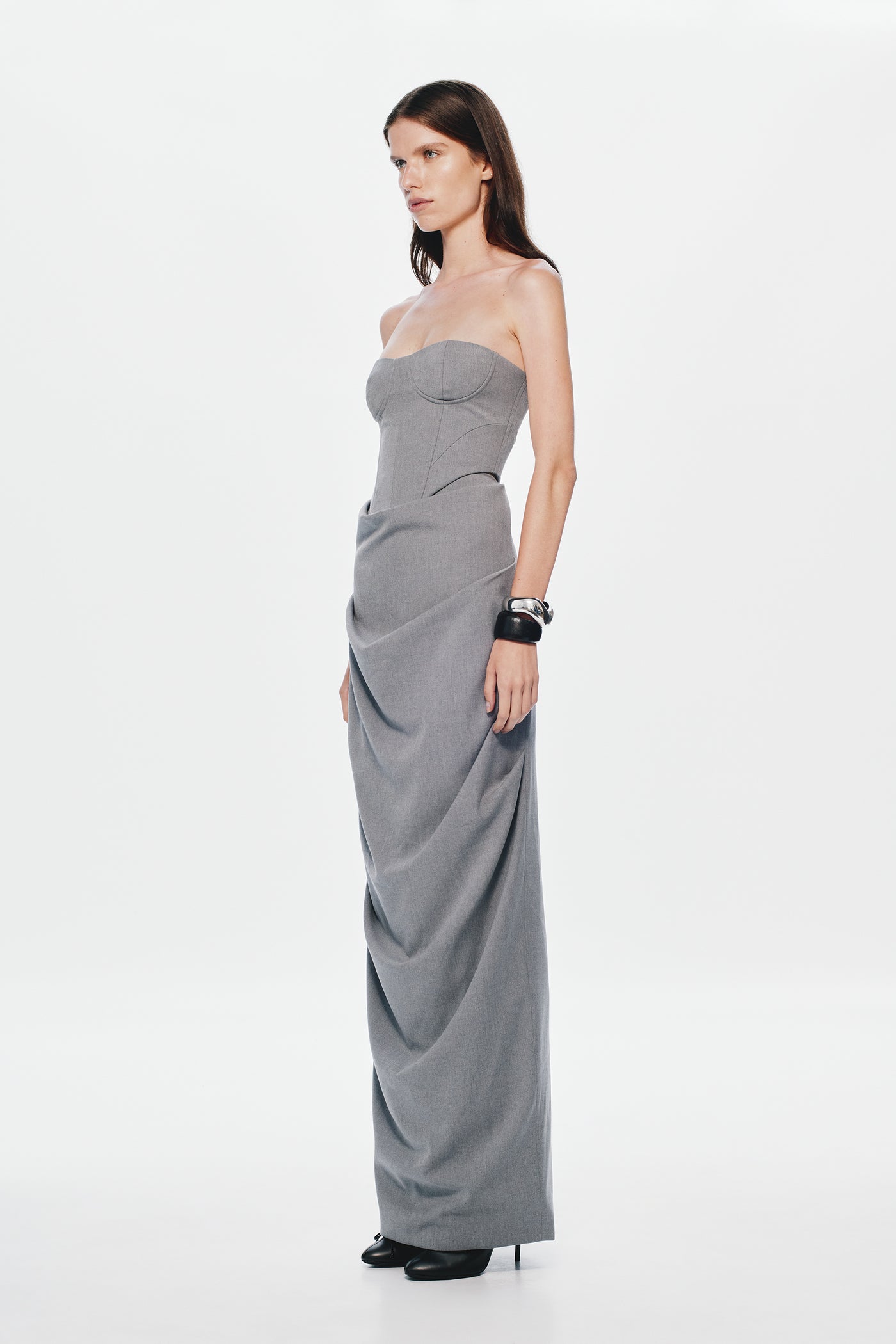 THE 'HENRI' SUITING SKIRT