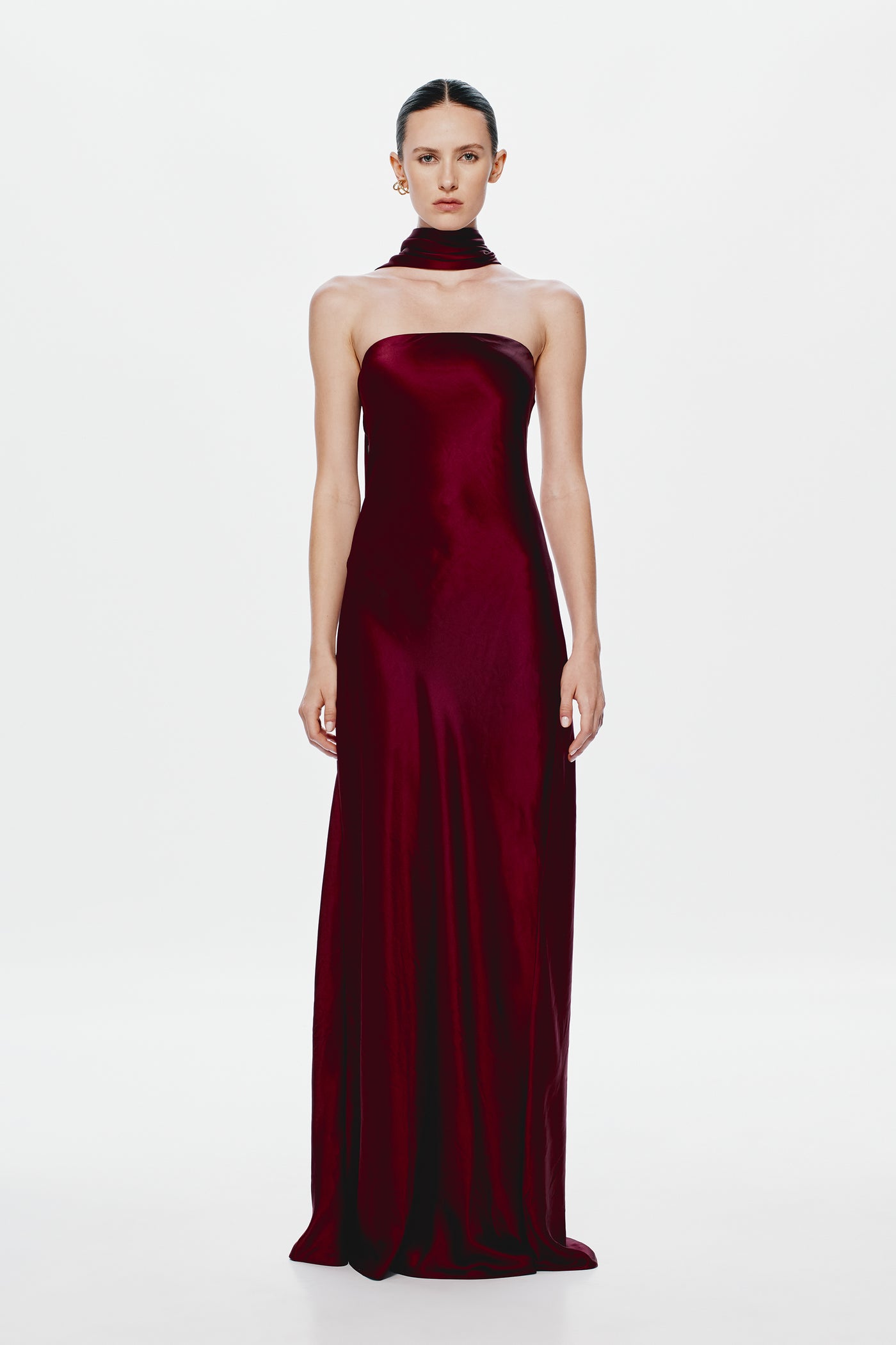 THE LILIA SATIN DRESS