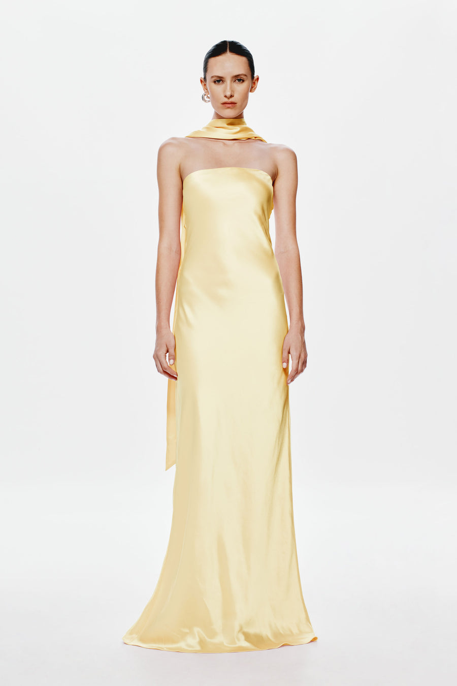 THE LILIA SATIN DRESS