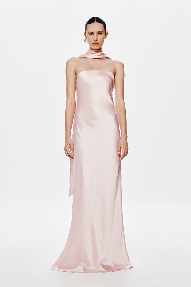 THE LILIA SATIN DRESS