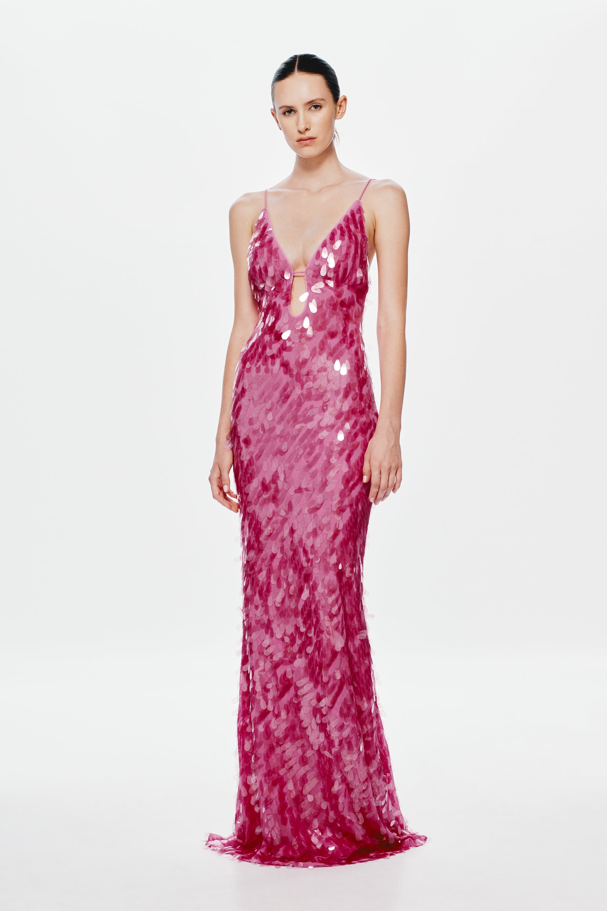 MISHA | THE Sapphire Sequin Dress | Designer Ready-To-Wear Clothing MISHA | THE Sapphire Sequin Dress | Designer Ready-To-Wear Clothing