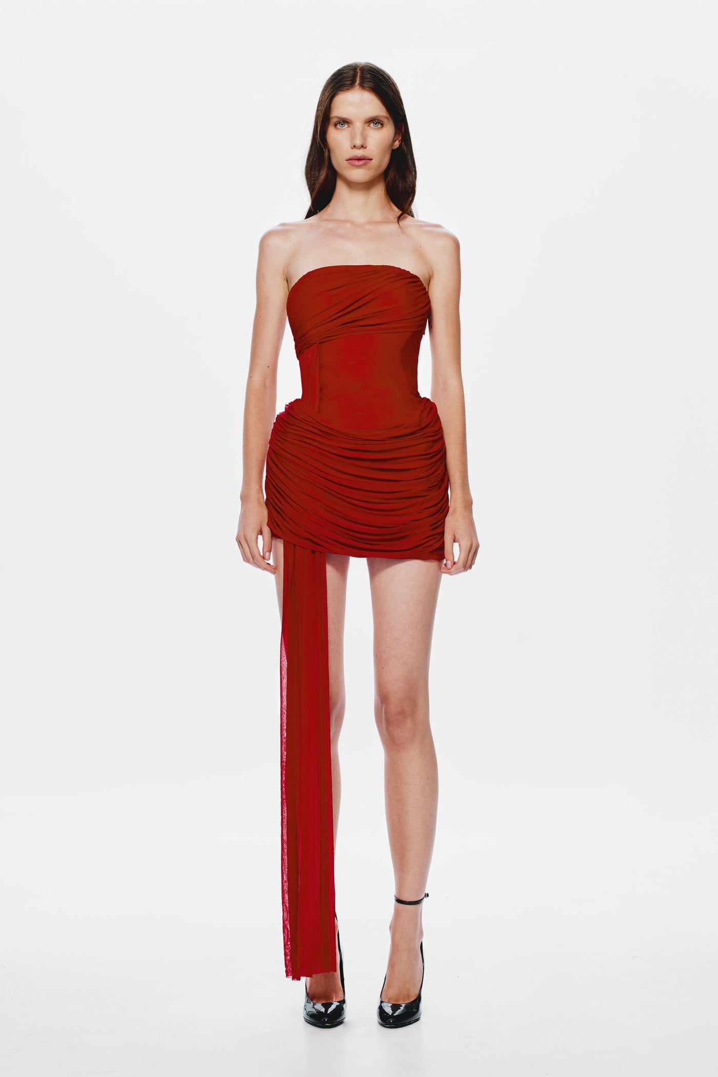 THE EMBER WRAPPED MINI DRESS
