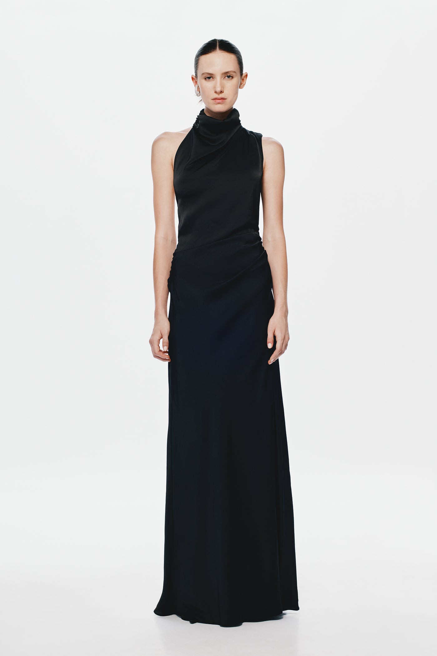 THE 'CONSTANTINA' SATIN DRESS