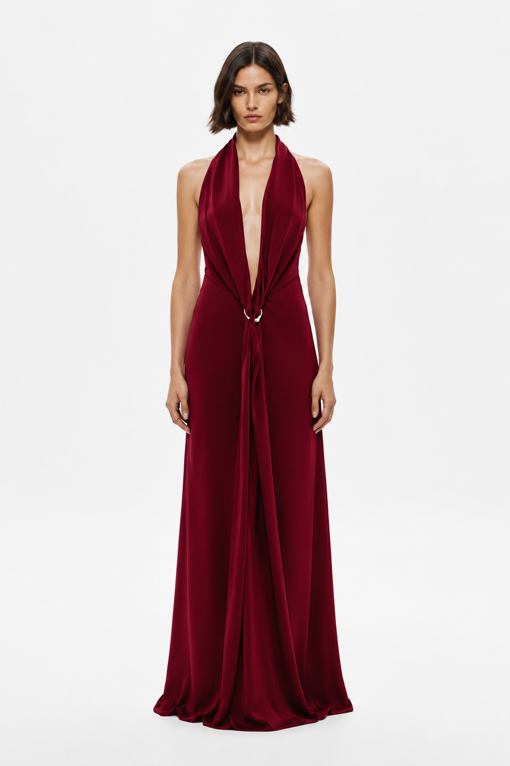 THE DONNA SATIN DRESS
