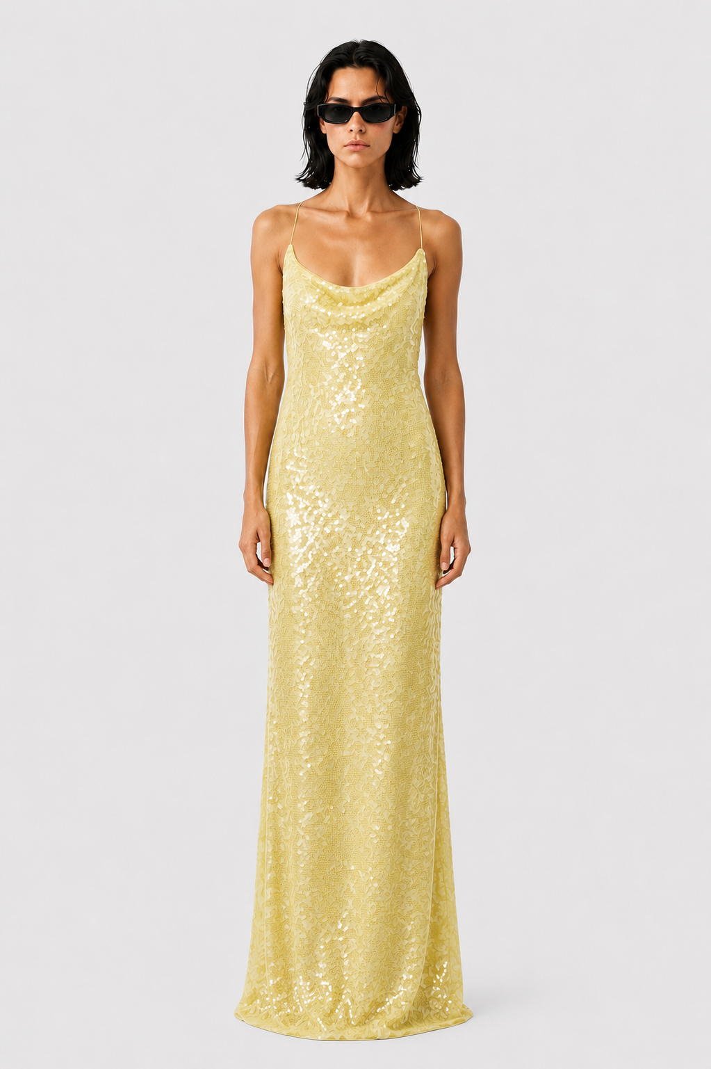THE INA SEQUIN MAXI DRESS
