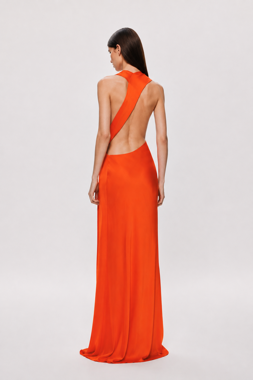 THE HARLOW SATIN DRESS