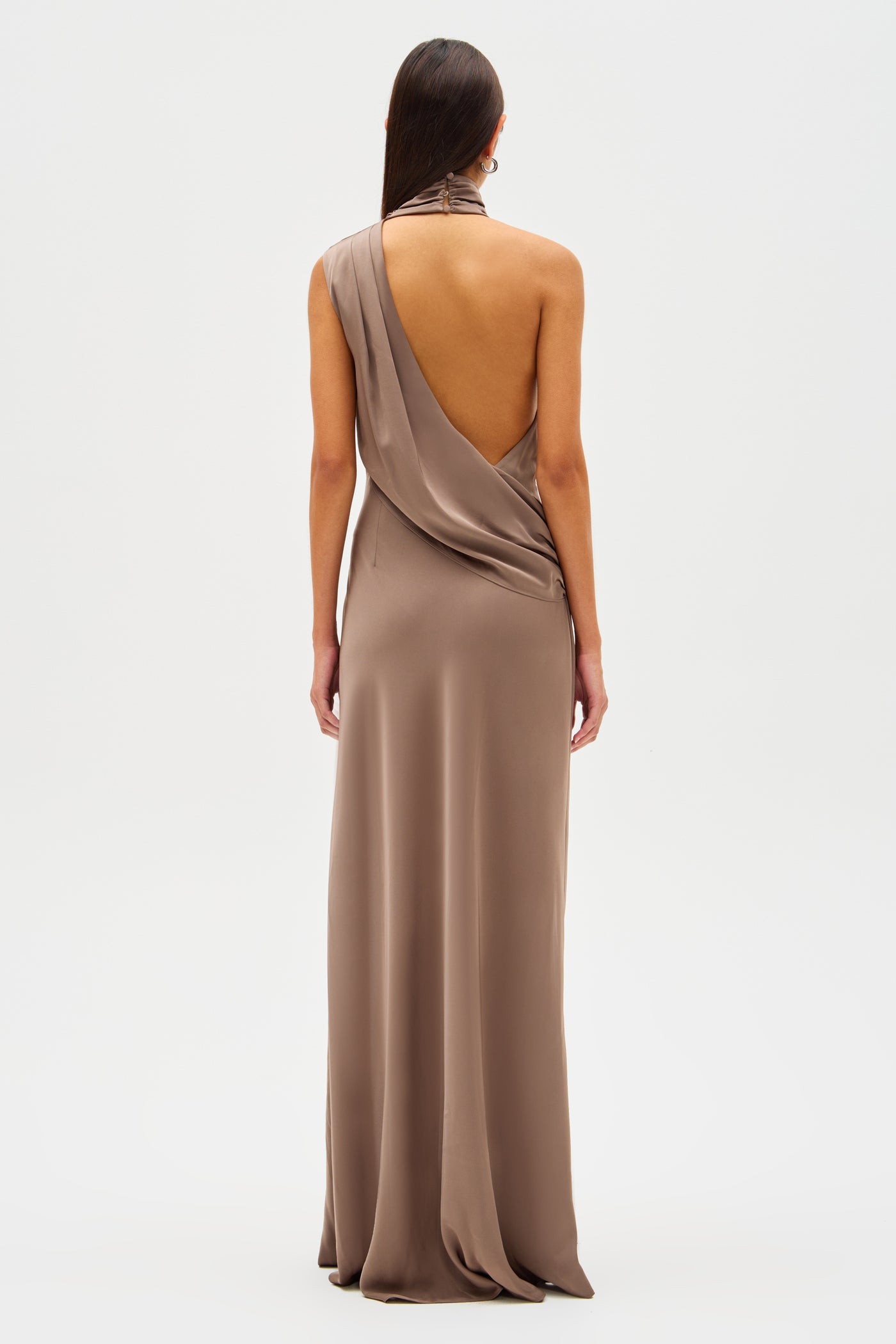THE CONSTANTINA SATIN DRESS