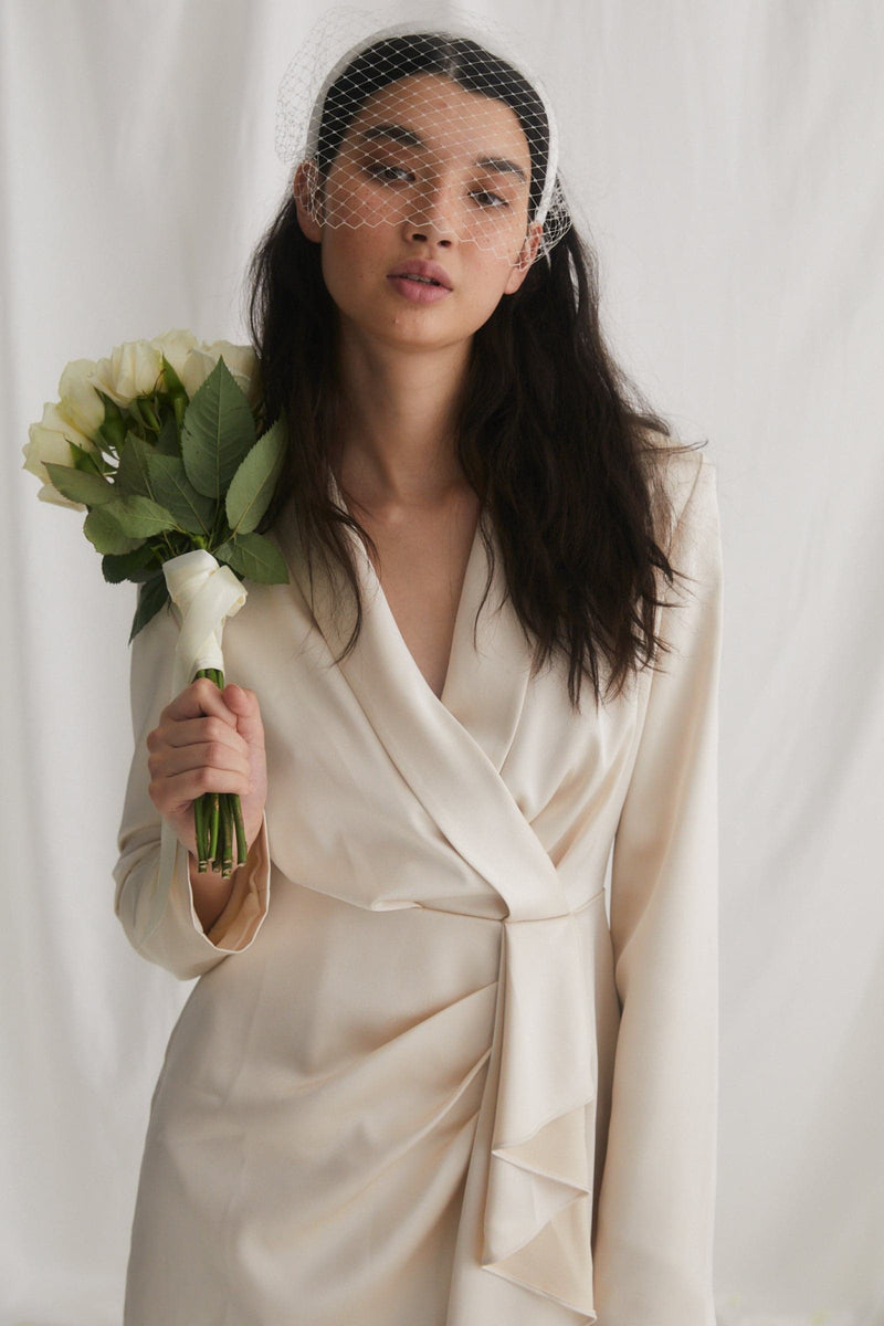 GIOVANNA SATIN MINI DRESS