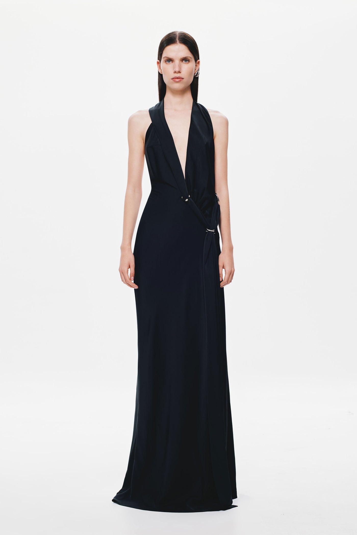 THE 'HARLOW' SATIN DRESS