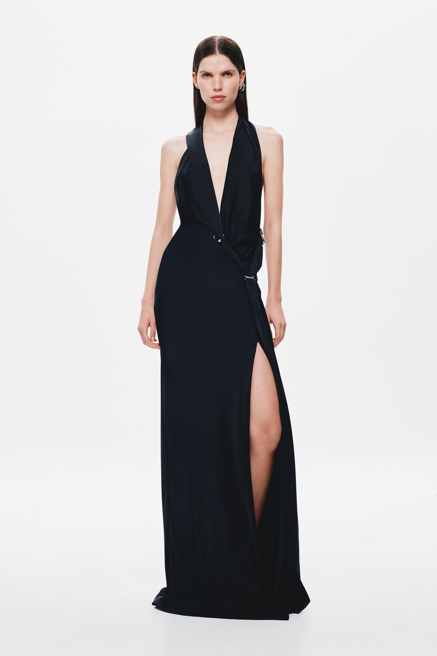 THE 'HARLOW' SATIN DRESS
