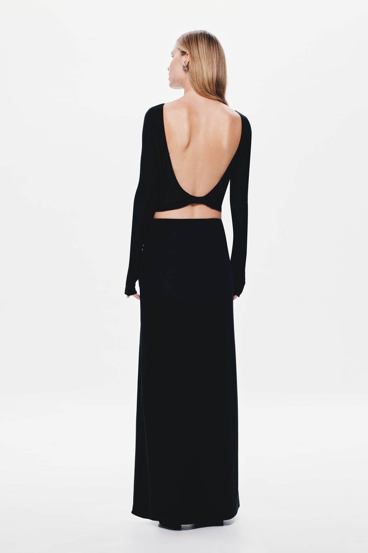 THE 'KENDALL' LONG SLEEVE JERSEY DRESS