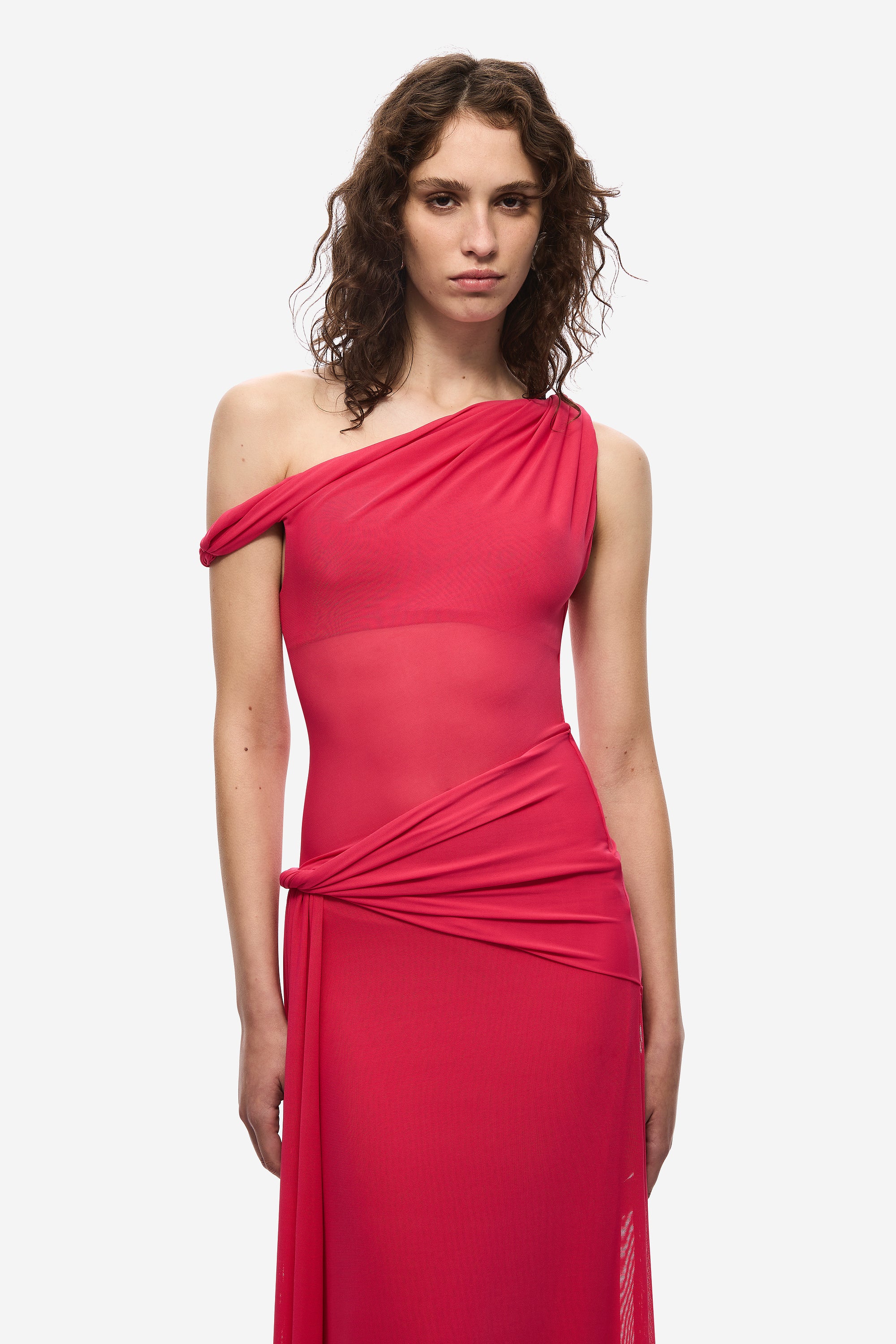knee length dresses for ladies THE 'SISAL' MESH DRESS – MISHA