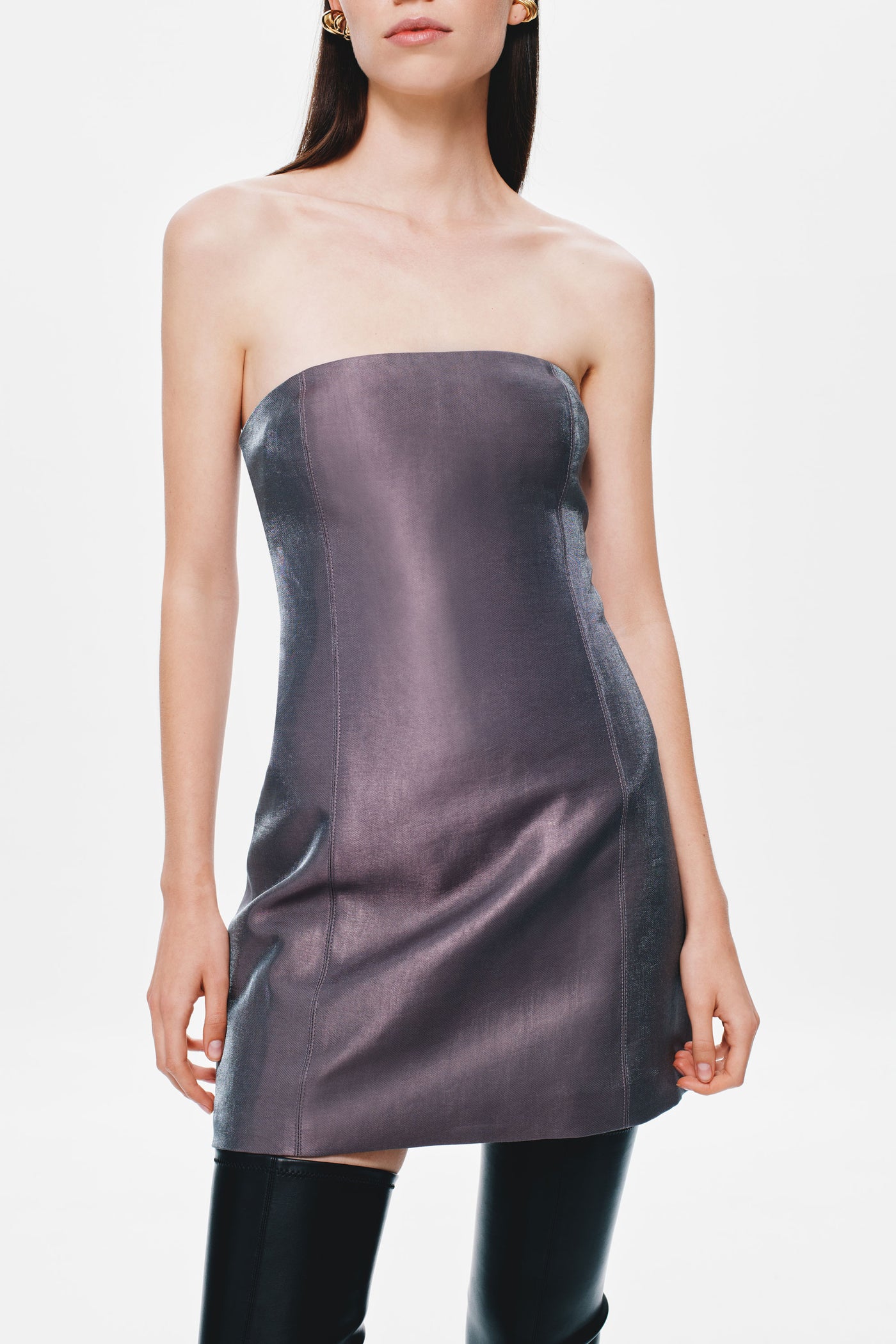 THE 'AERO' PUFFER MINI DRESS