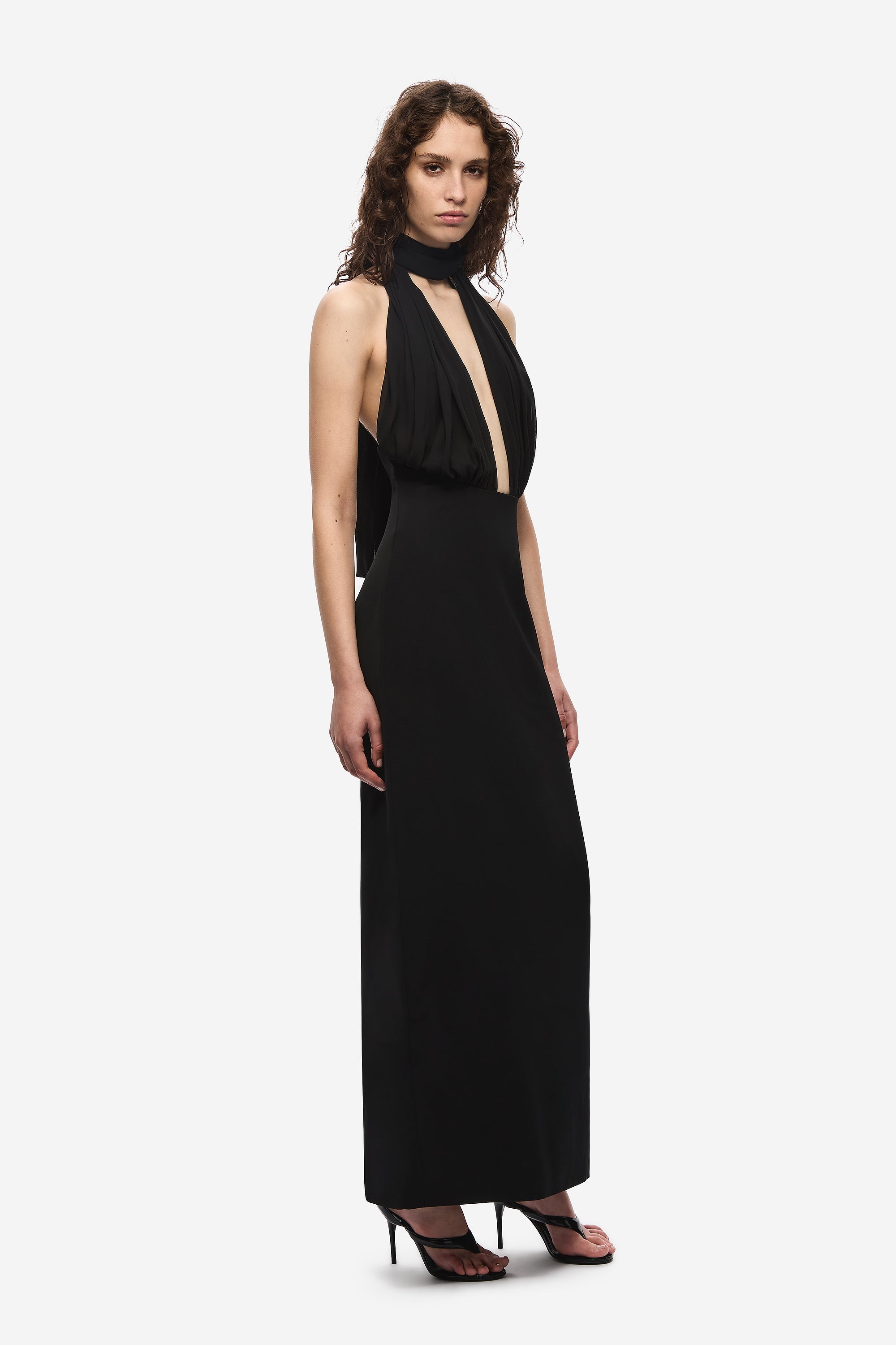 THE CAPEZZA SILK DRESS – MISHA